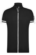 JN454 - Men's Bike-T Full Zip in black Größe S von Daiber