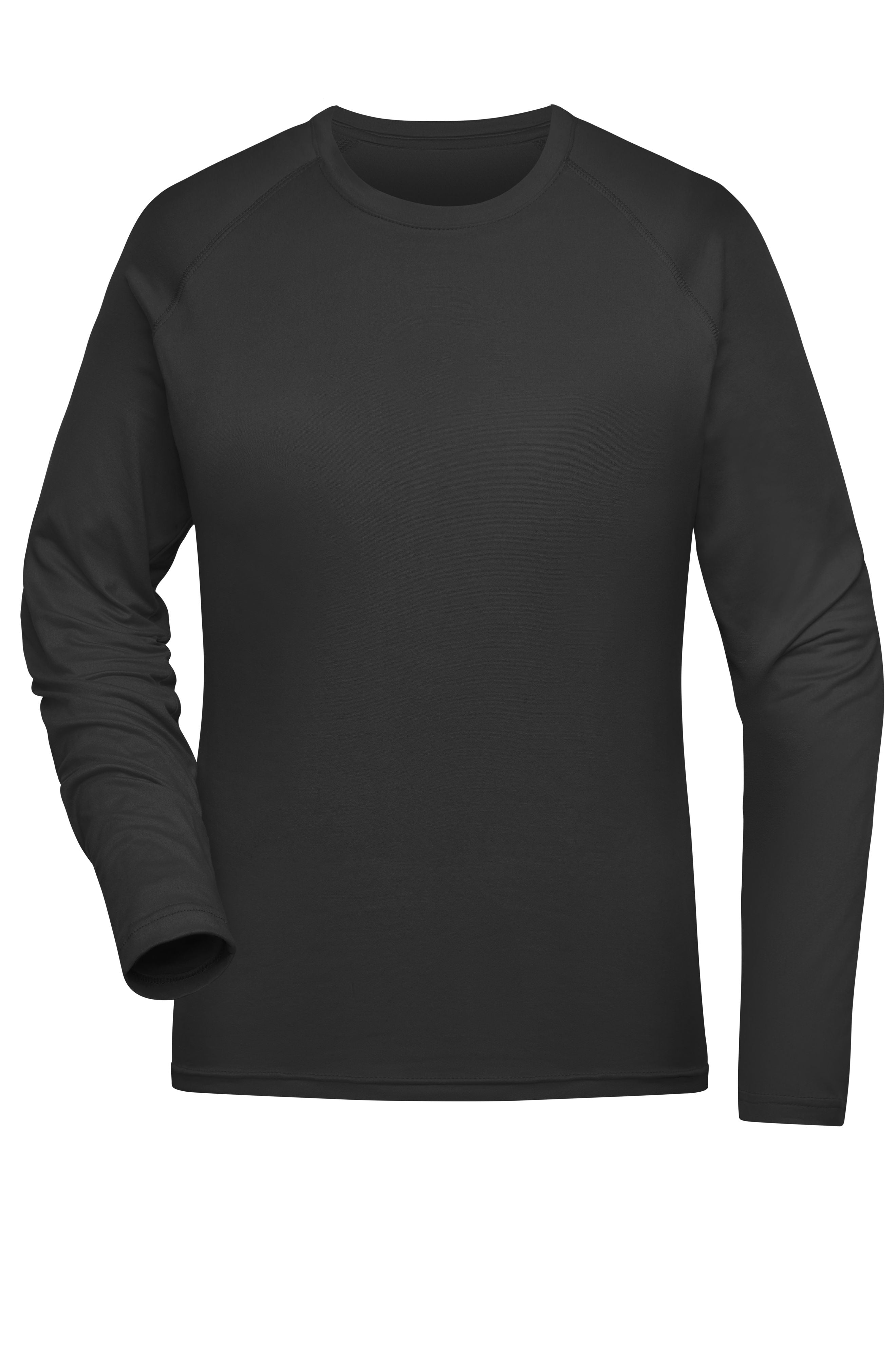 JN521 - Ladies' Sports Shirt Long-Sleeved in black Größe XS von Daiber