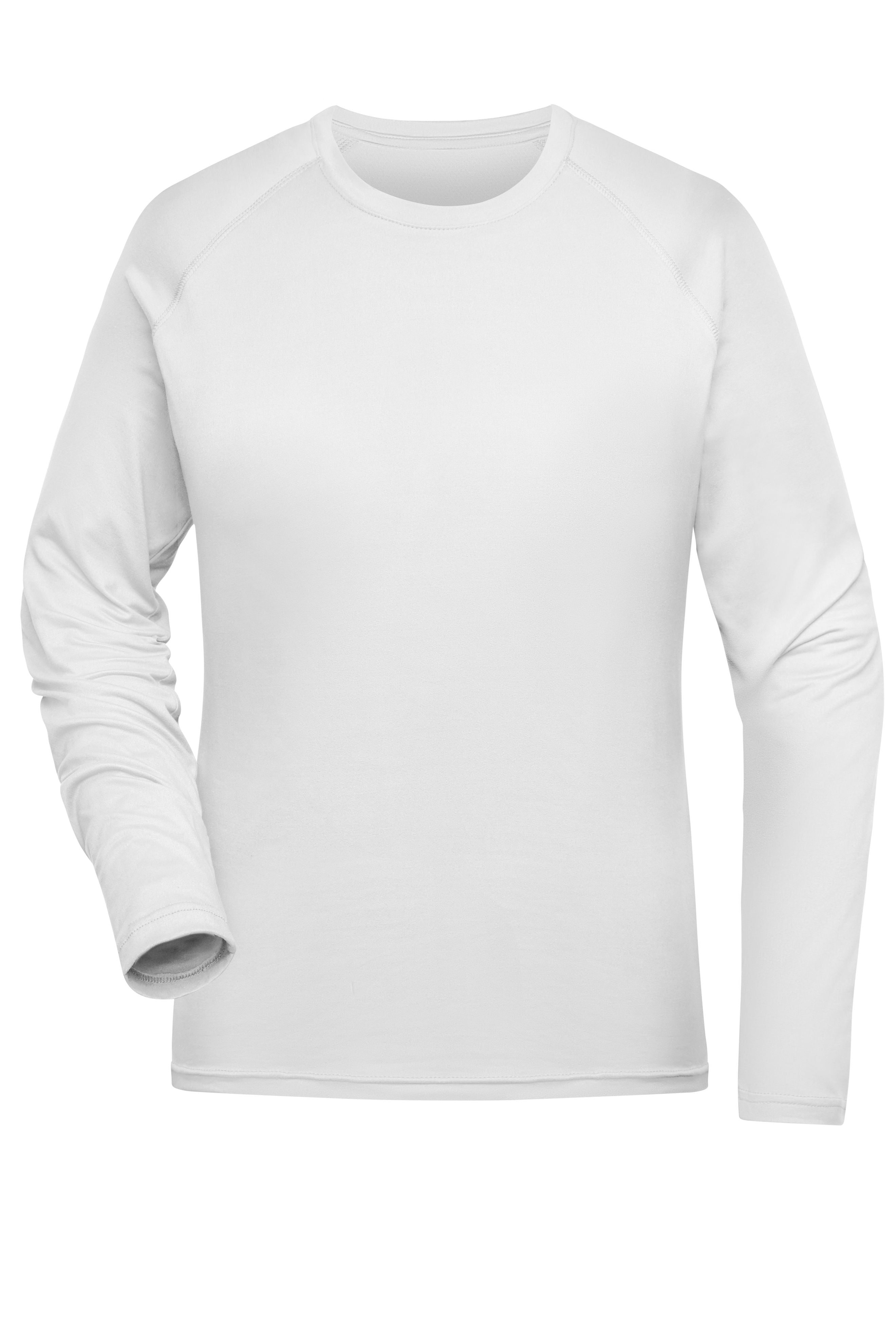 JN521 - Ladies' Sports Shirt Long-Sleeved in white Größe XS von Daiber