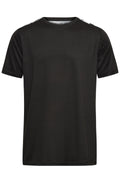 JN524 - Men's Sports Shirt in black/black-printed Größe S von Daiber
