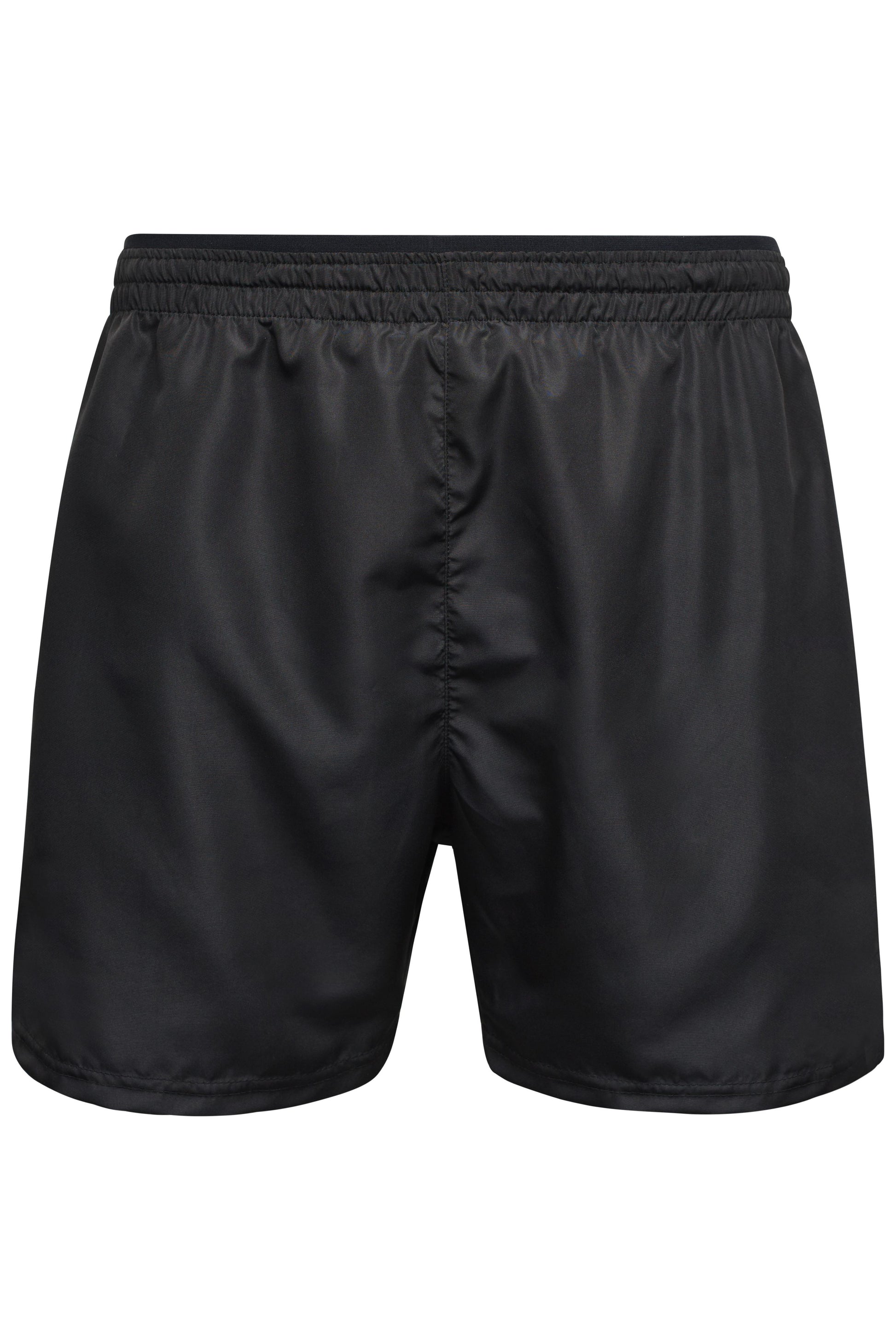 JN526 - Men's Sports Shorts in black/black-printed Größe S von Daiber