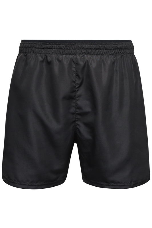 JN526 - Men's Sports Shorts in black/black-printed Größe S von Daiber