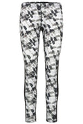 JN527 - Ladies' Sports Tights in black-printed/black Größe XS von Daiber