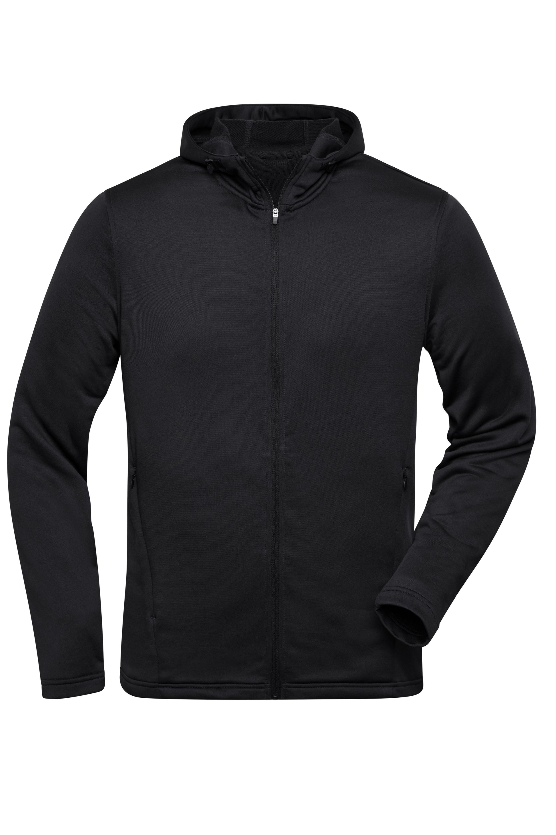 JN532 - Men's Sports Zip Hoody in black Größe S von Daiber