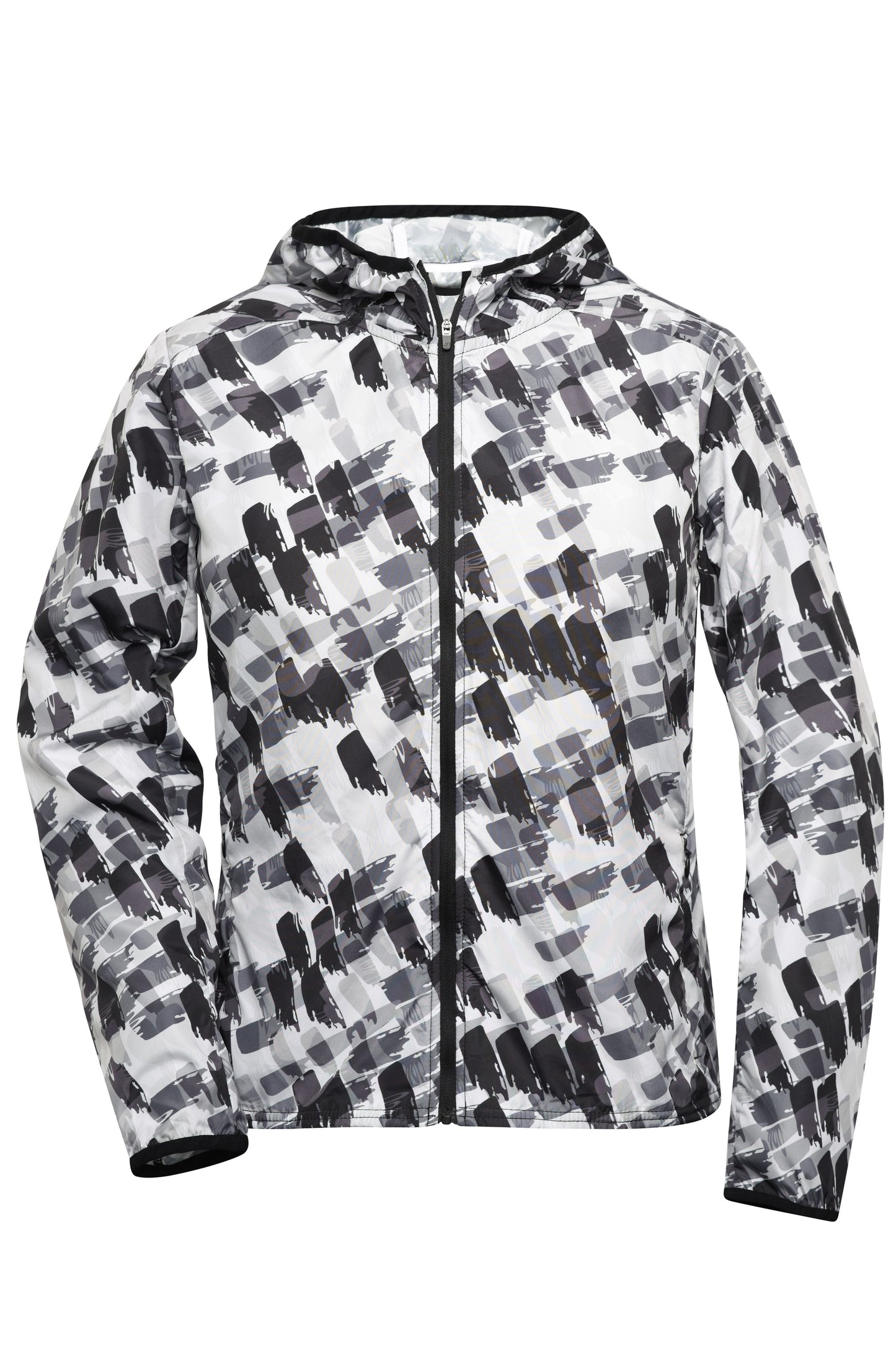 JN533 - Ladies' Sports Jacket in black-printed Größe XS von Daiber