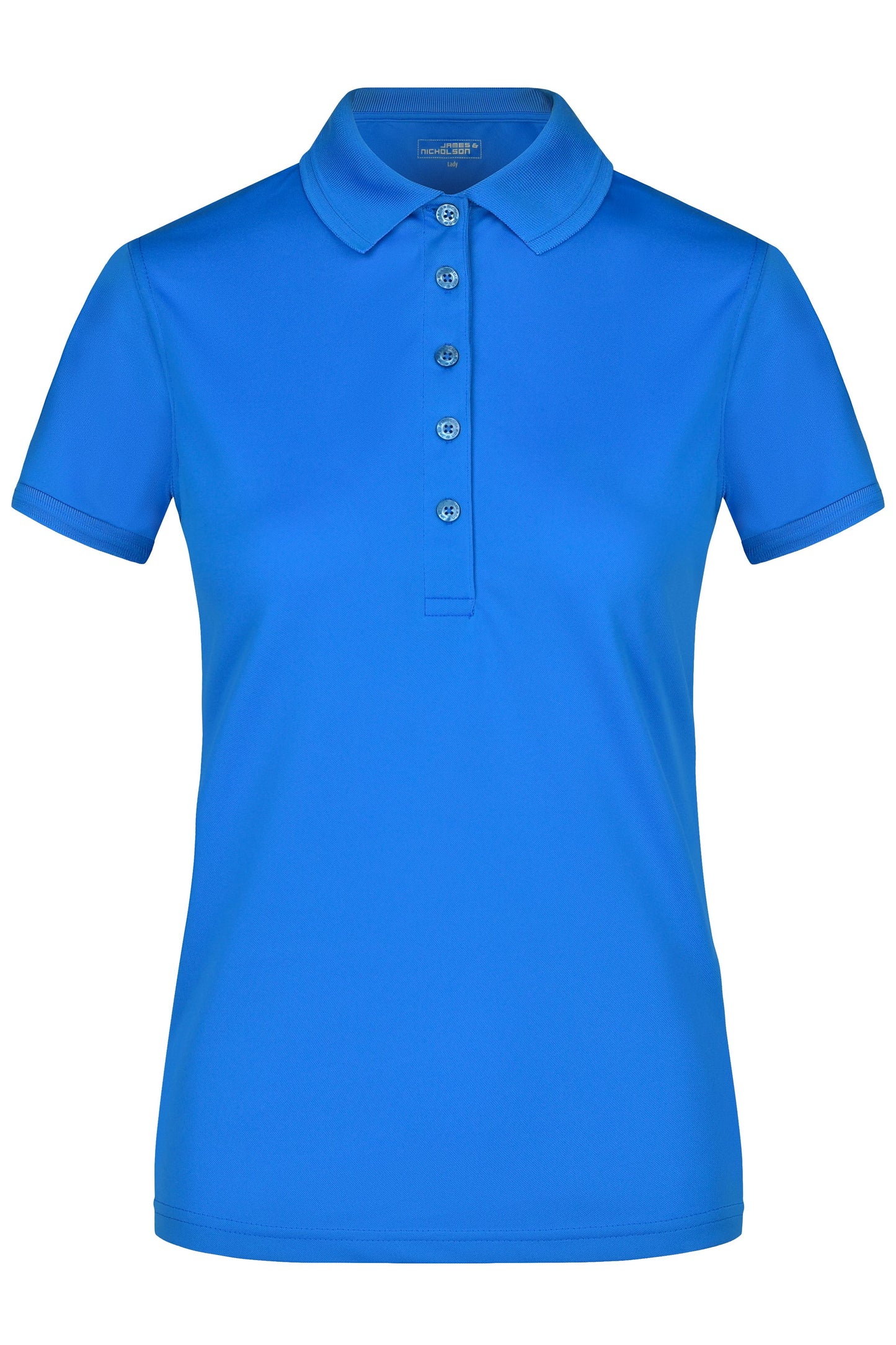JN574 - Ladies' Active Polo in cobalt Größe S von Daiber