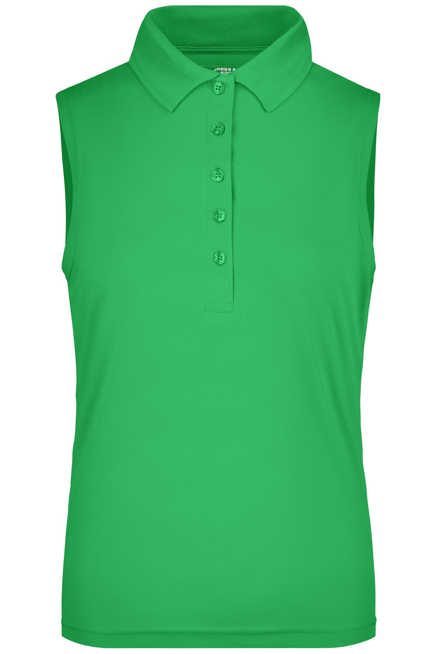 JN575 - Ladies' Active Polo Sleeveless in green Größe S von Daiber