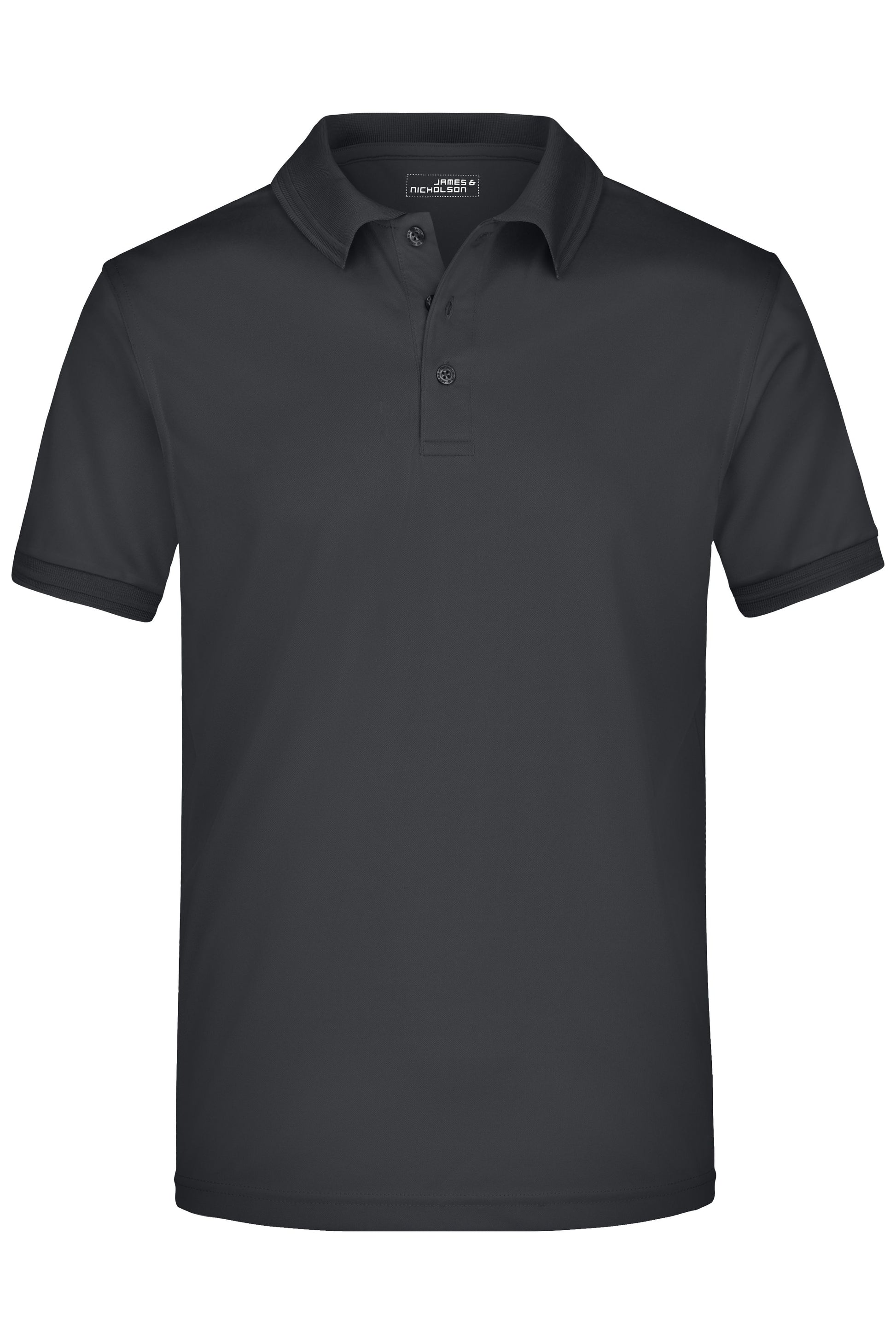 JN576 - Men's Active Polo in black Größe S von Daiber