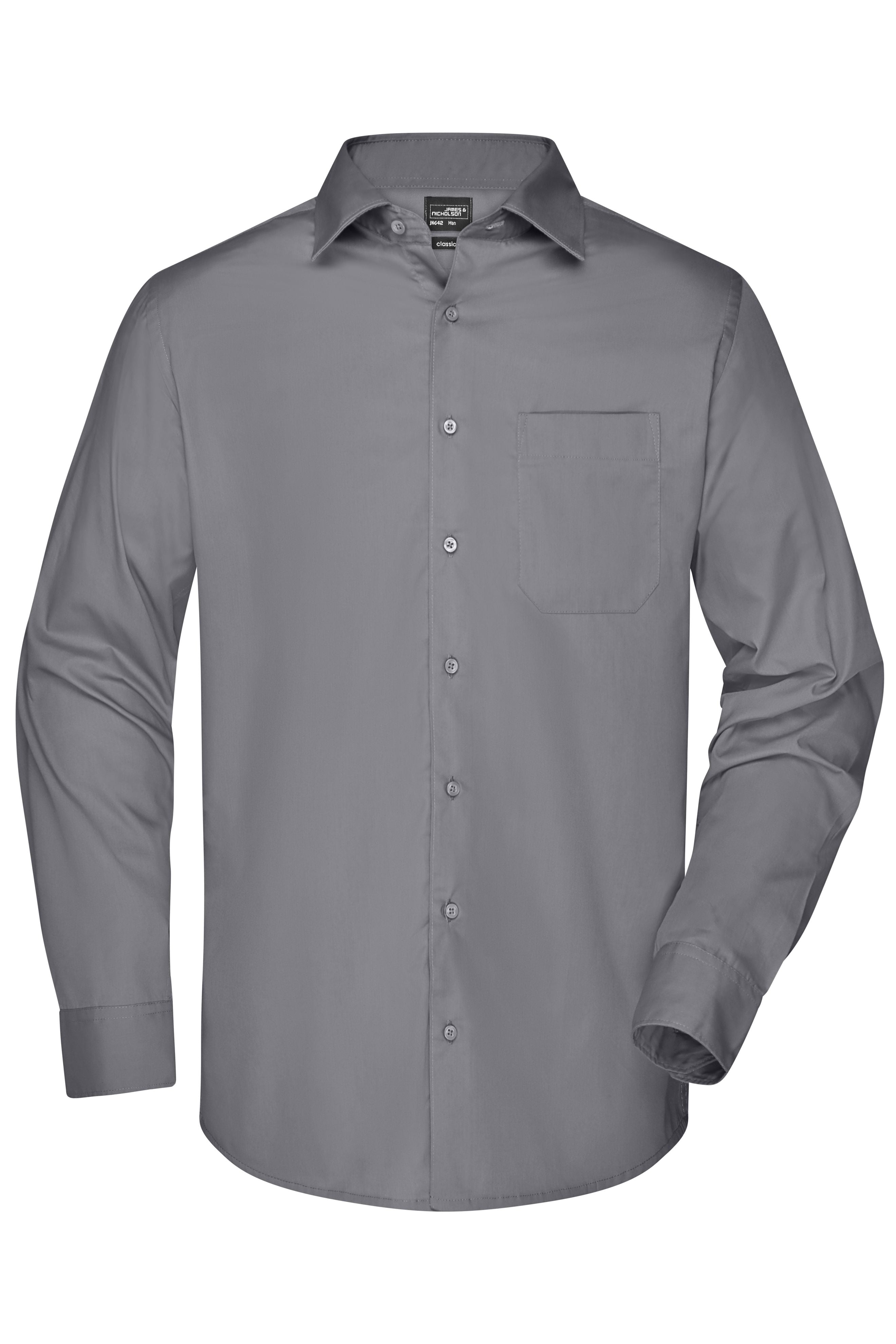 Men's Business Shirt Long-Sleeved