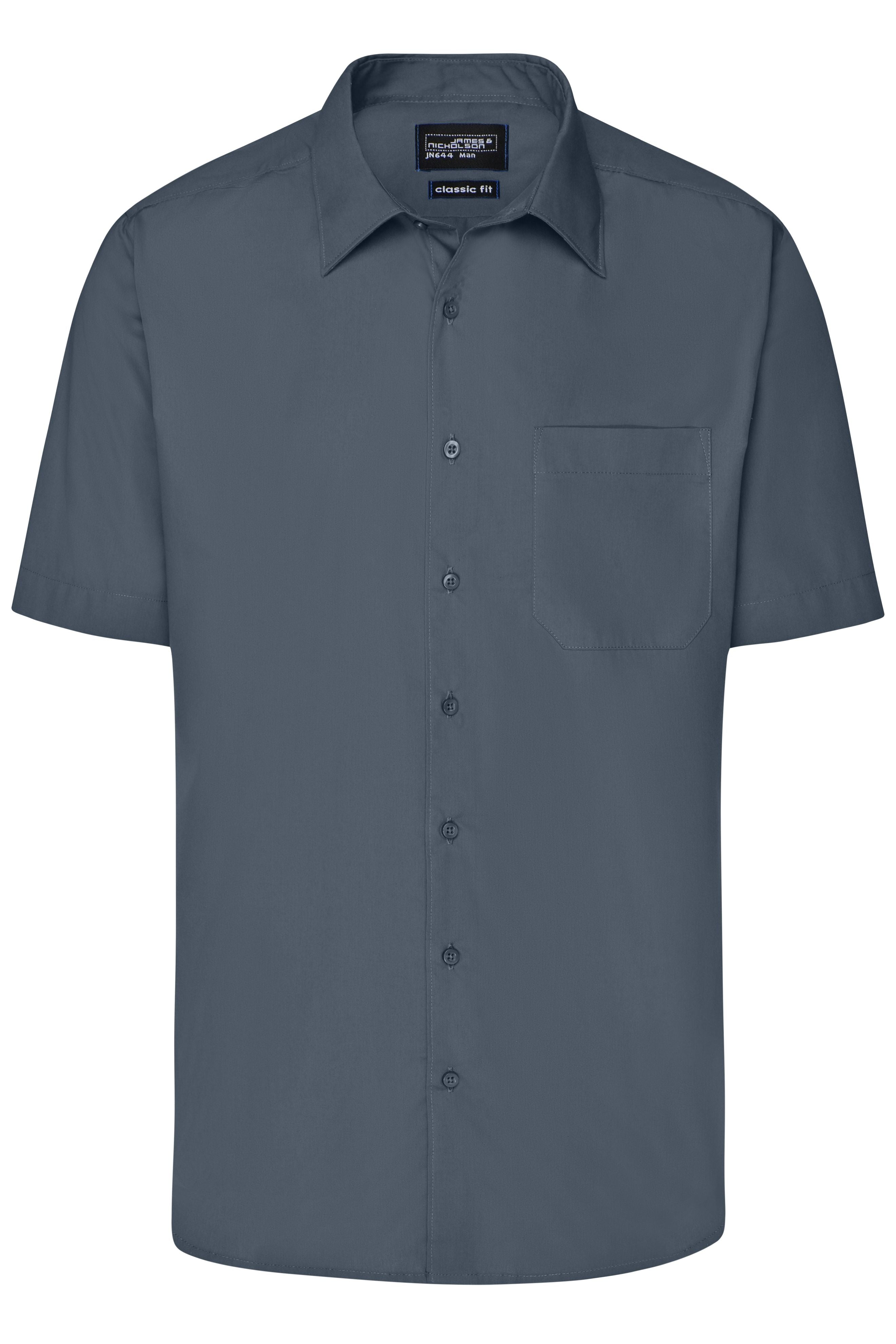 Men's Business Shirt Short-Sleeved