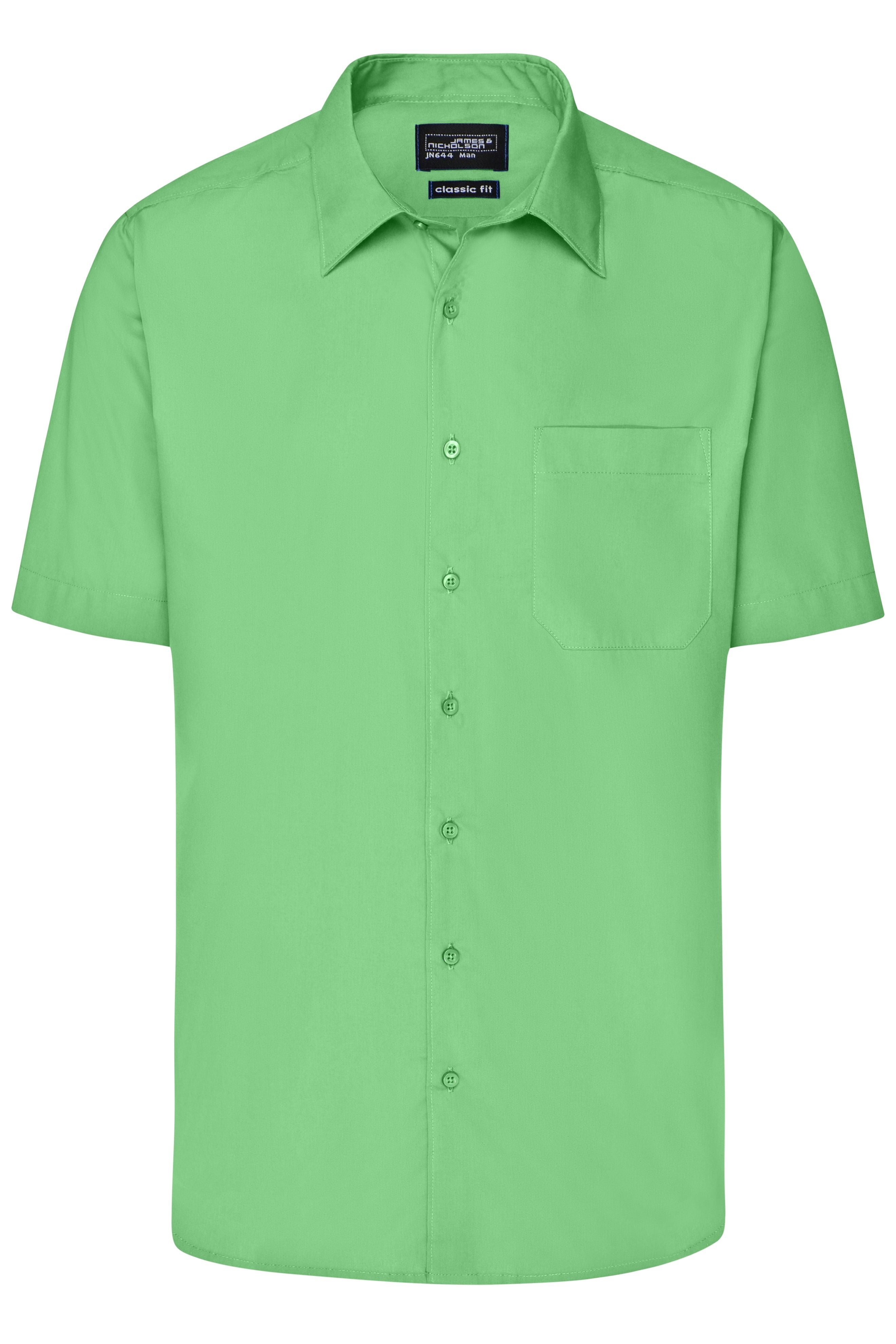 Men's Business Shirt Short-Sleeved