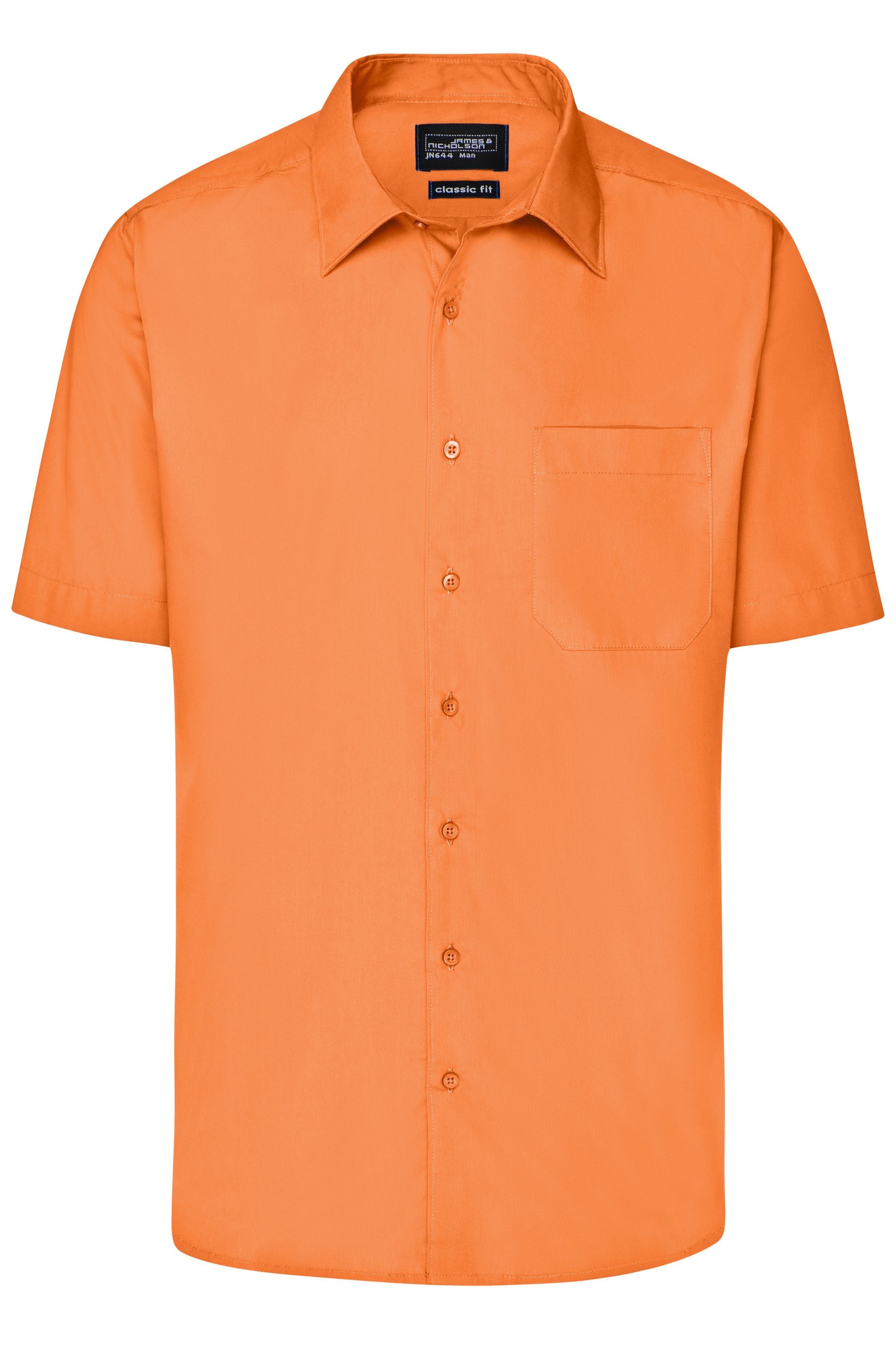 Men's Business Shirt Short-Sleeved