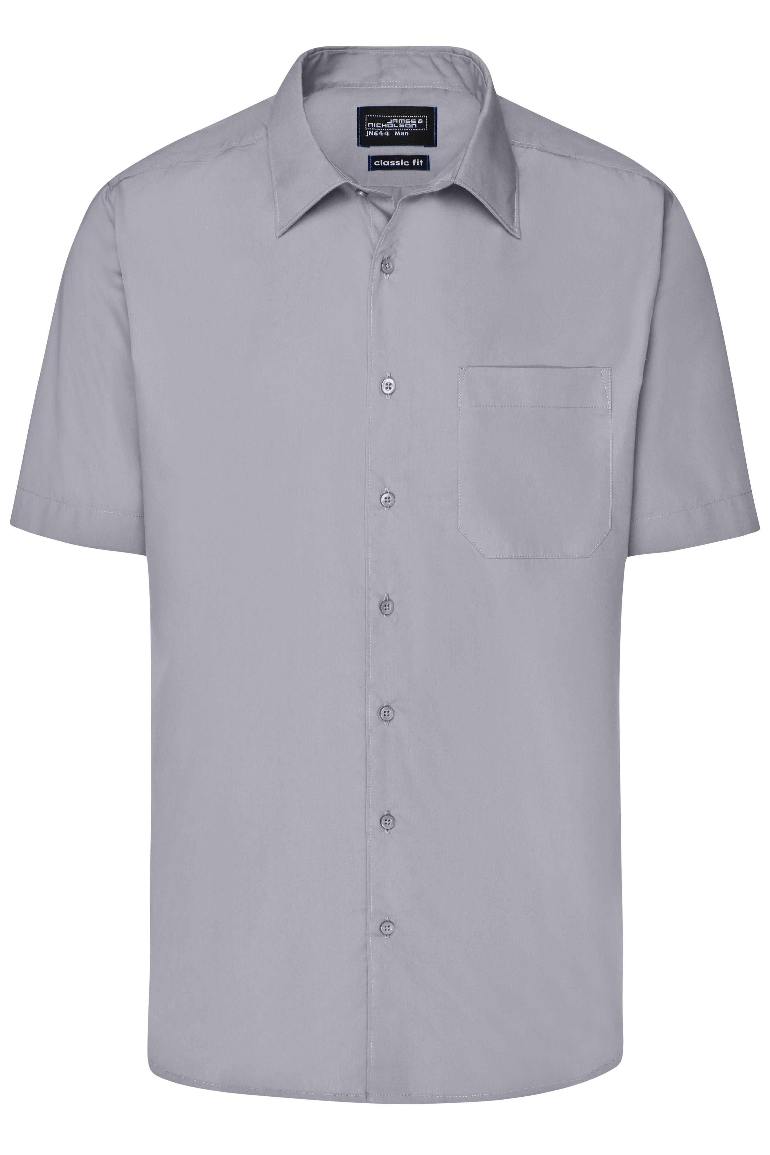 Men's Business Shirt Short-Sleeved