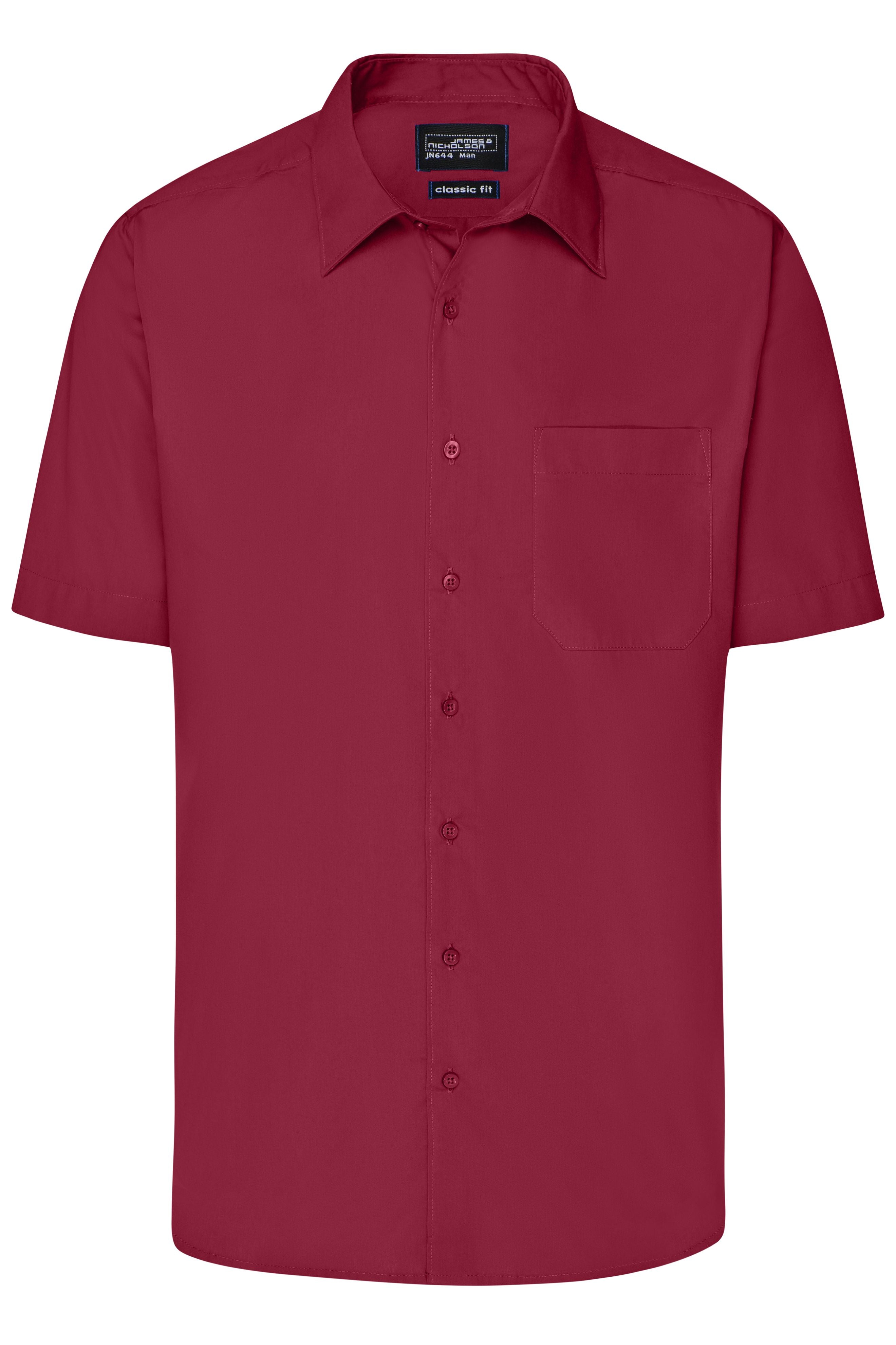 Men's Business Shirt Short-Sleeved