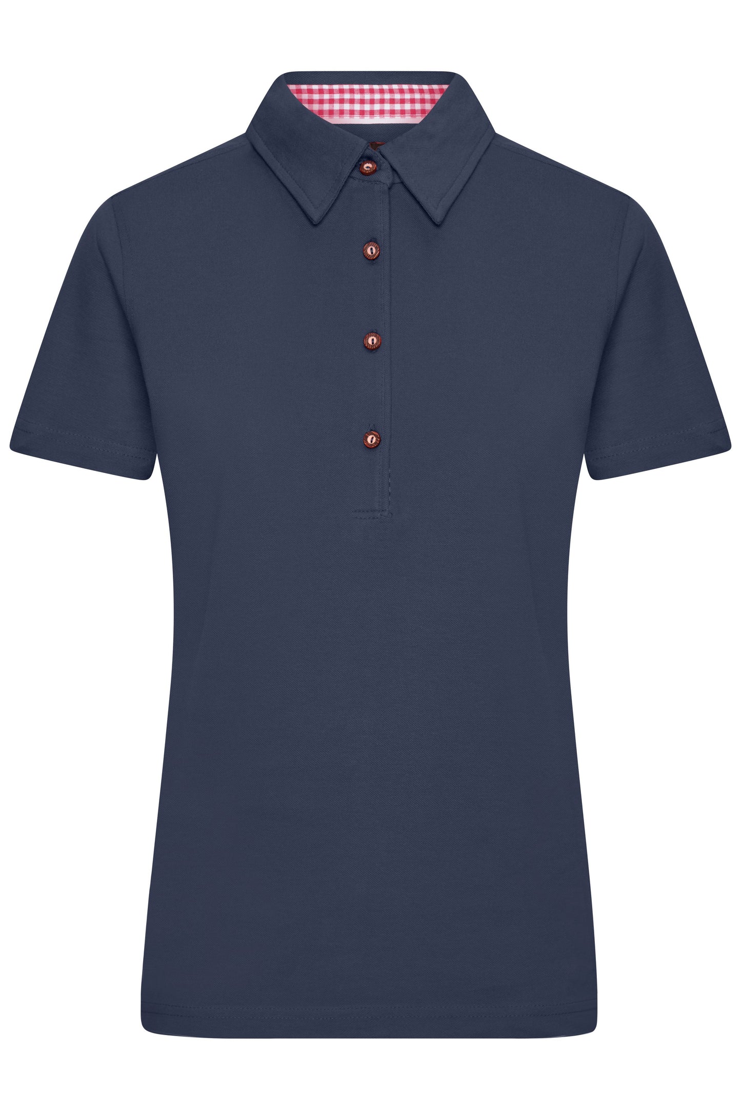 JN715 - Ladies' Traditional Polo in navy/red-white Größe S von Daiber