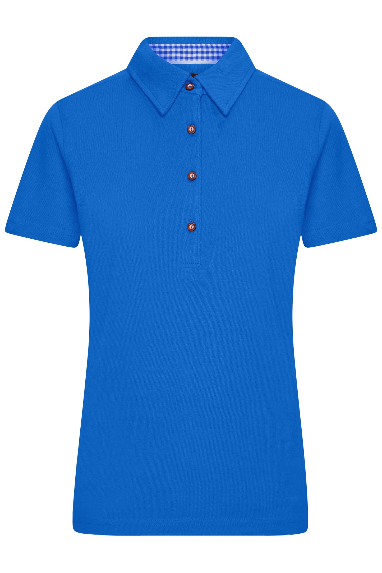 JN715 - Ladies' Traditional Polo in royal/royal-white Größe S von Daiber