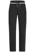 JN779 - Ladies' Jog-Pants in black/white Größe S von Daiber