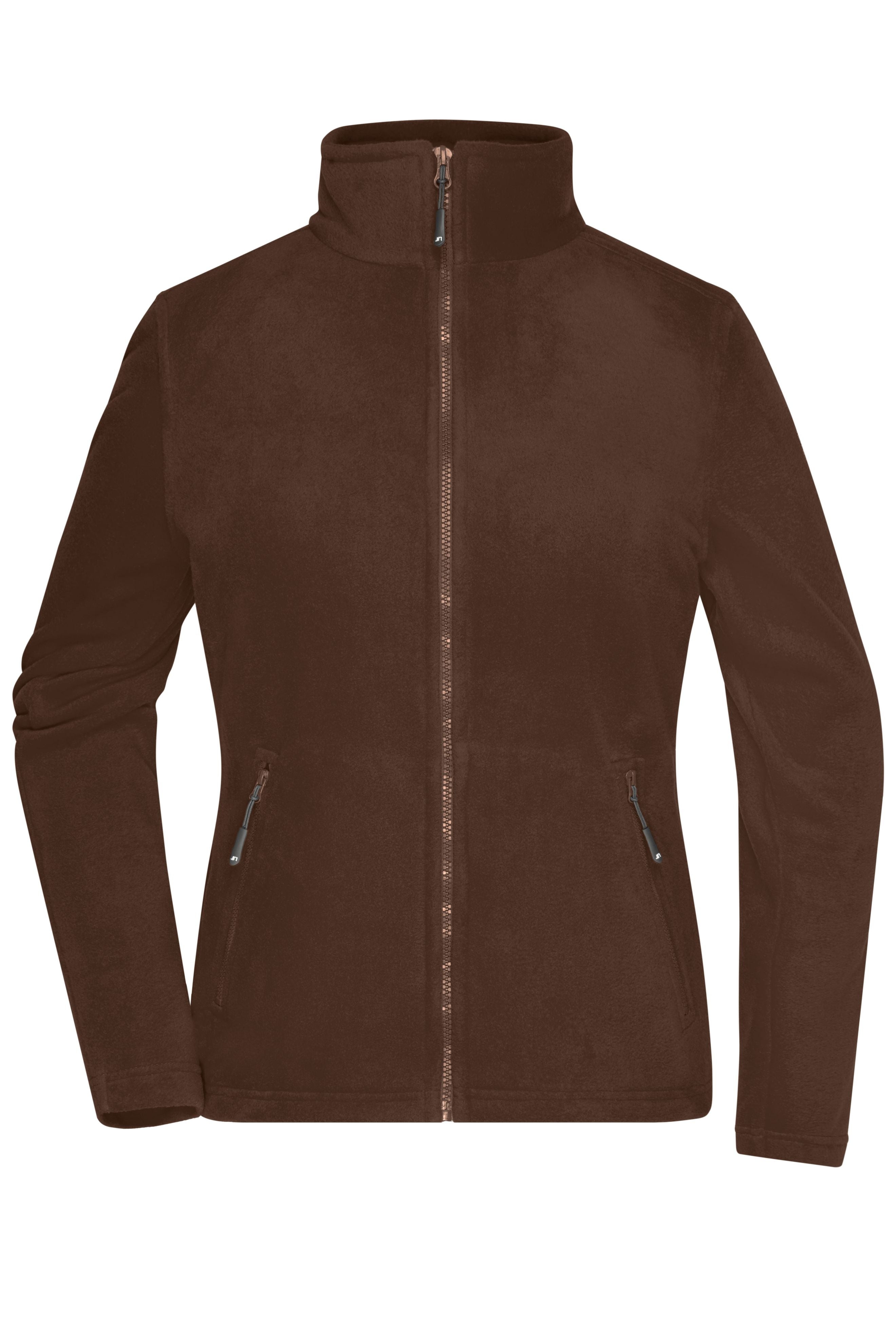 JN781 - Ladies' Fleece Jacket in brown Größe XS von Daiber