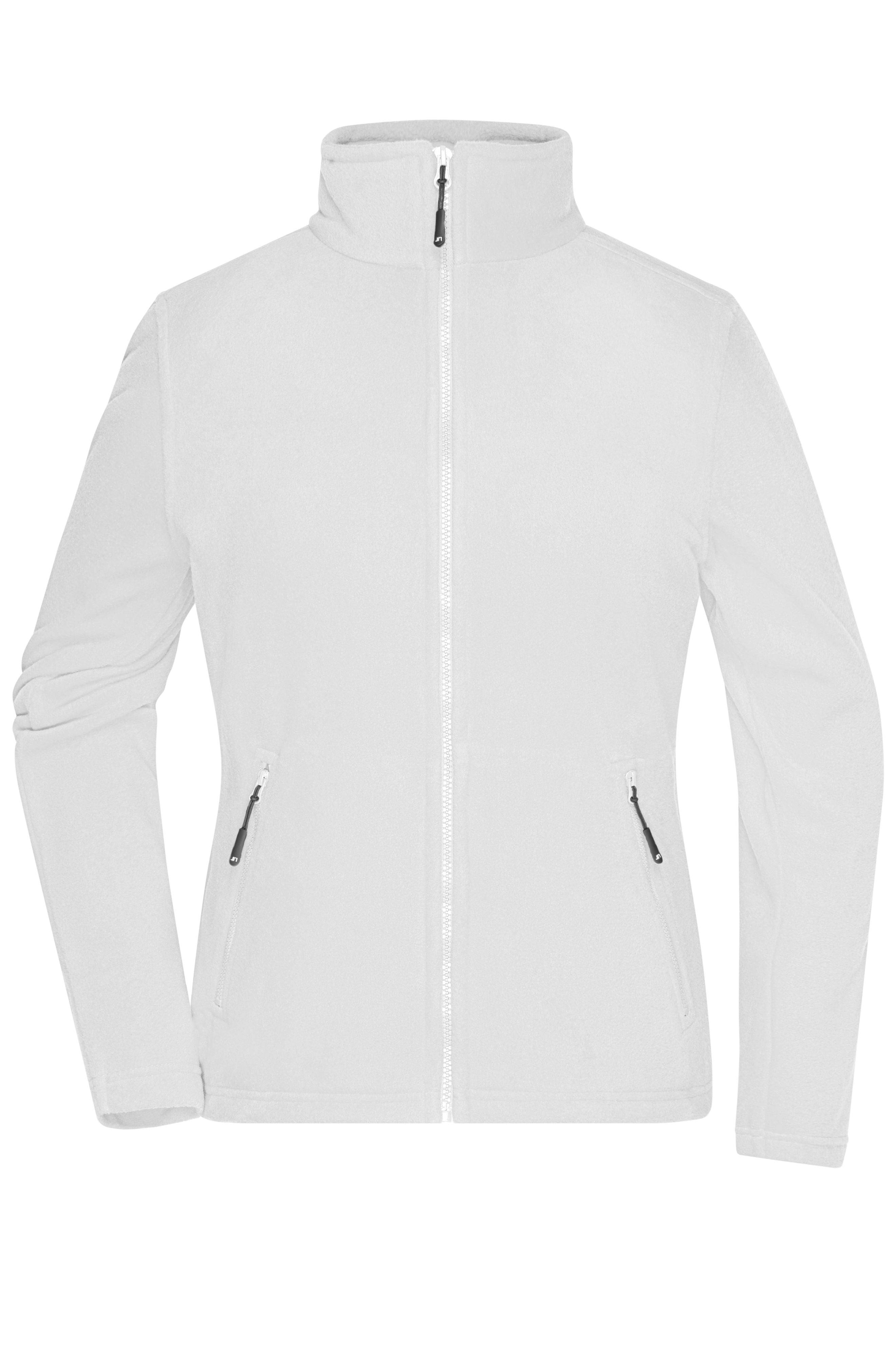 JN781 - Ladies' Fleece Jacket in white Größe XS von Daiber