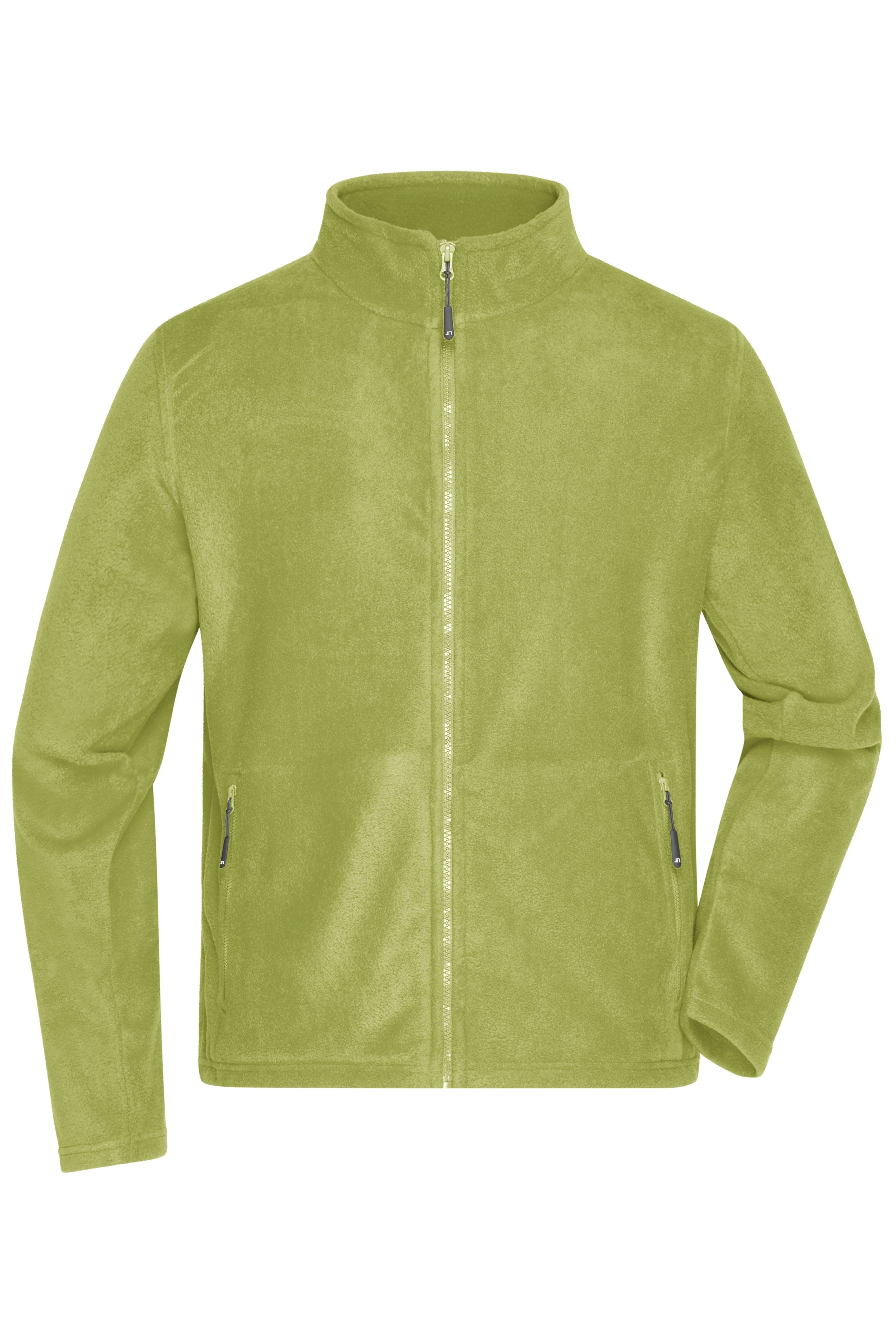 JN782 - Men's Fleece Jacket in lime-green Größe S von Daiber