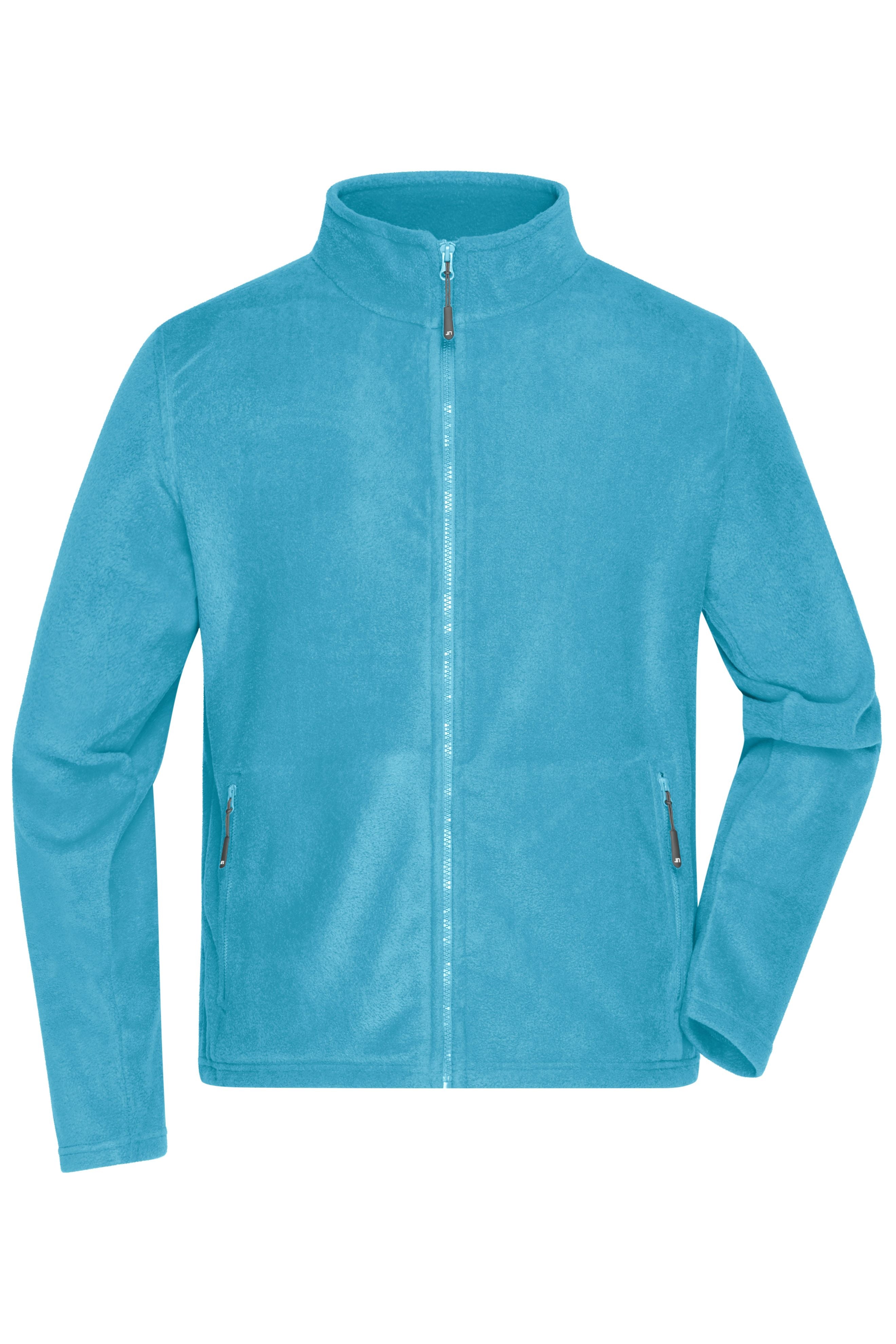 JN782 - Men's Fleece Jacket in turquoise Größe S von Daiber