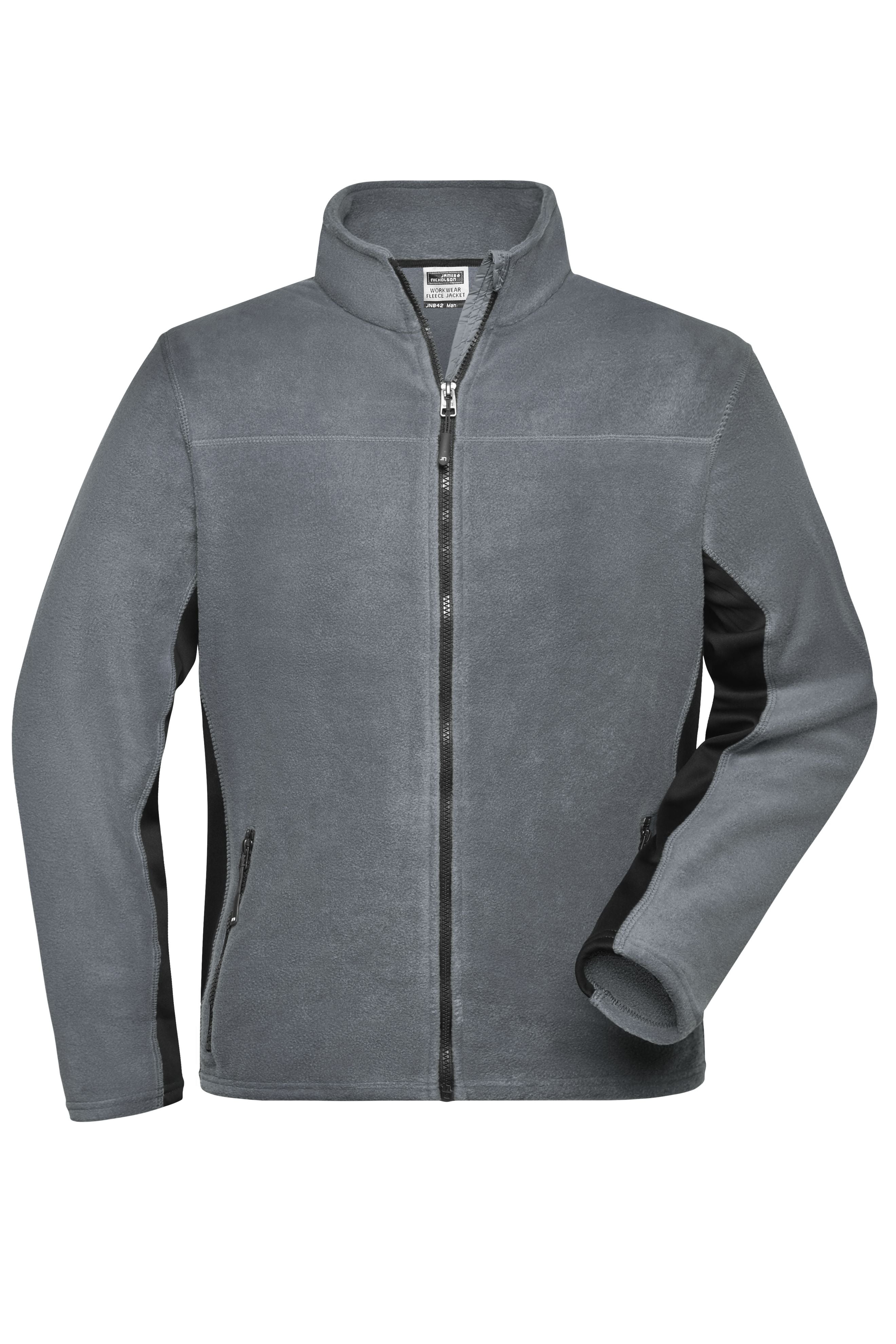 JN842 - Men's Workwear Fleece Jacket - STRONG - in carbon/black Größe XS von Daiber