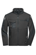 JN844 - Workwear Softshell Jacket - STRONG - in black/black Größe XS von Daiber