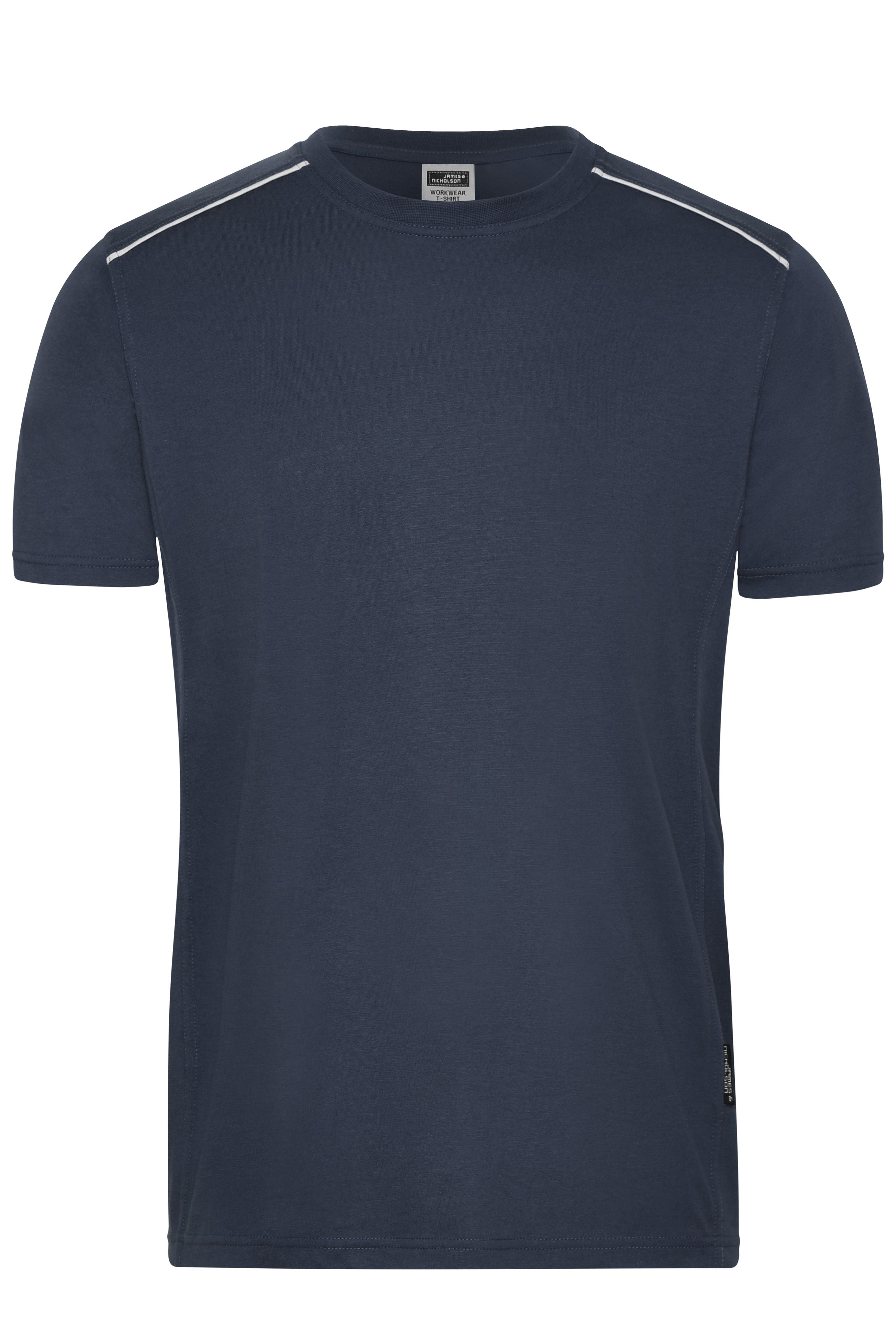 JN890 - Men's Workwear T-Shirt - SOLID - in navy Größe XS von Daiber