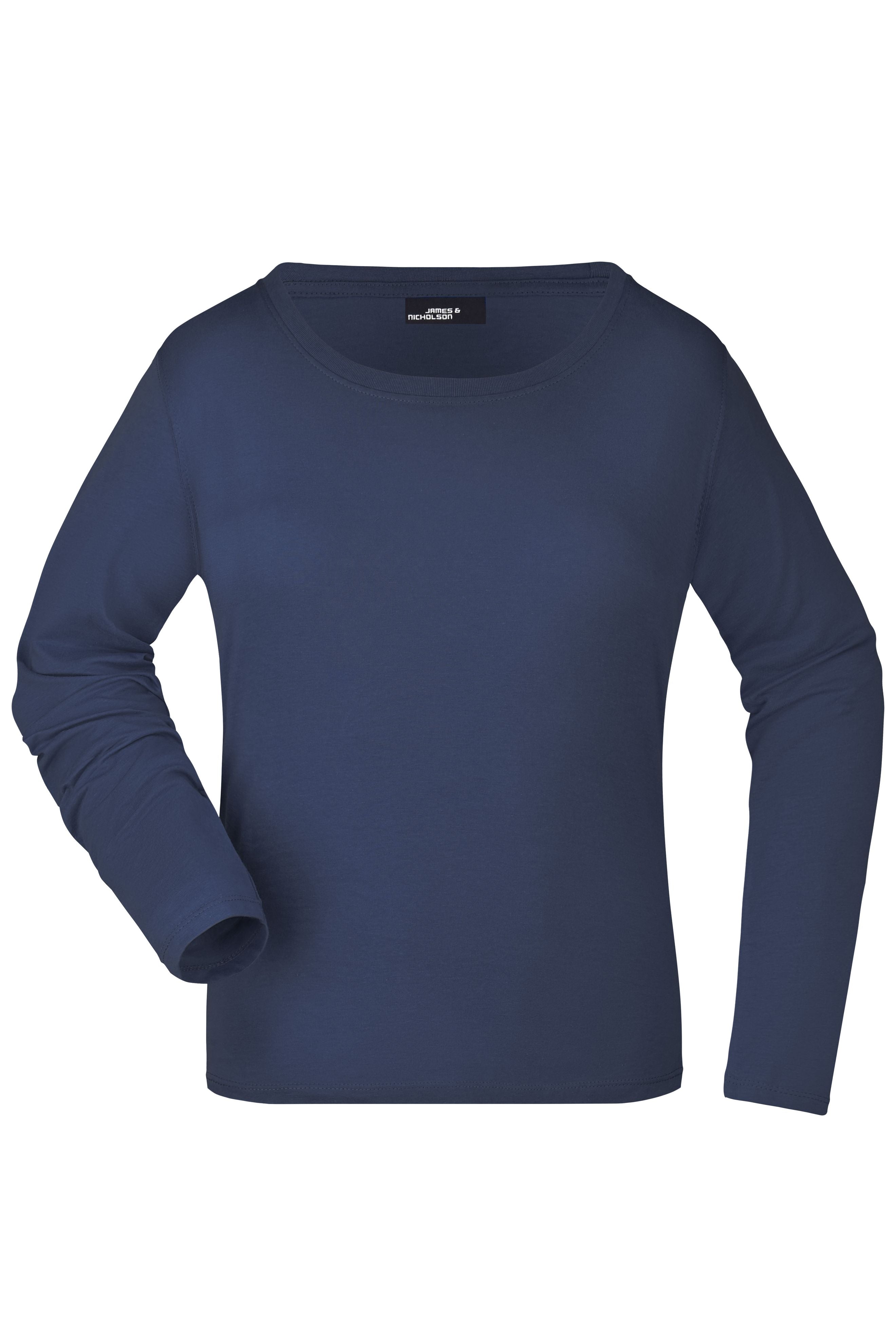 JN903 - Ladies' Shirt Long-Sleeved Medium in navy Größe S von Daiber
