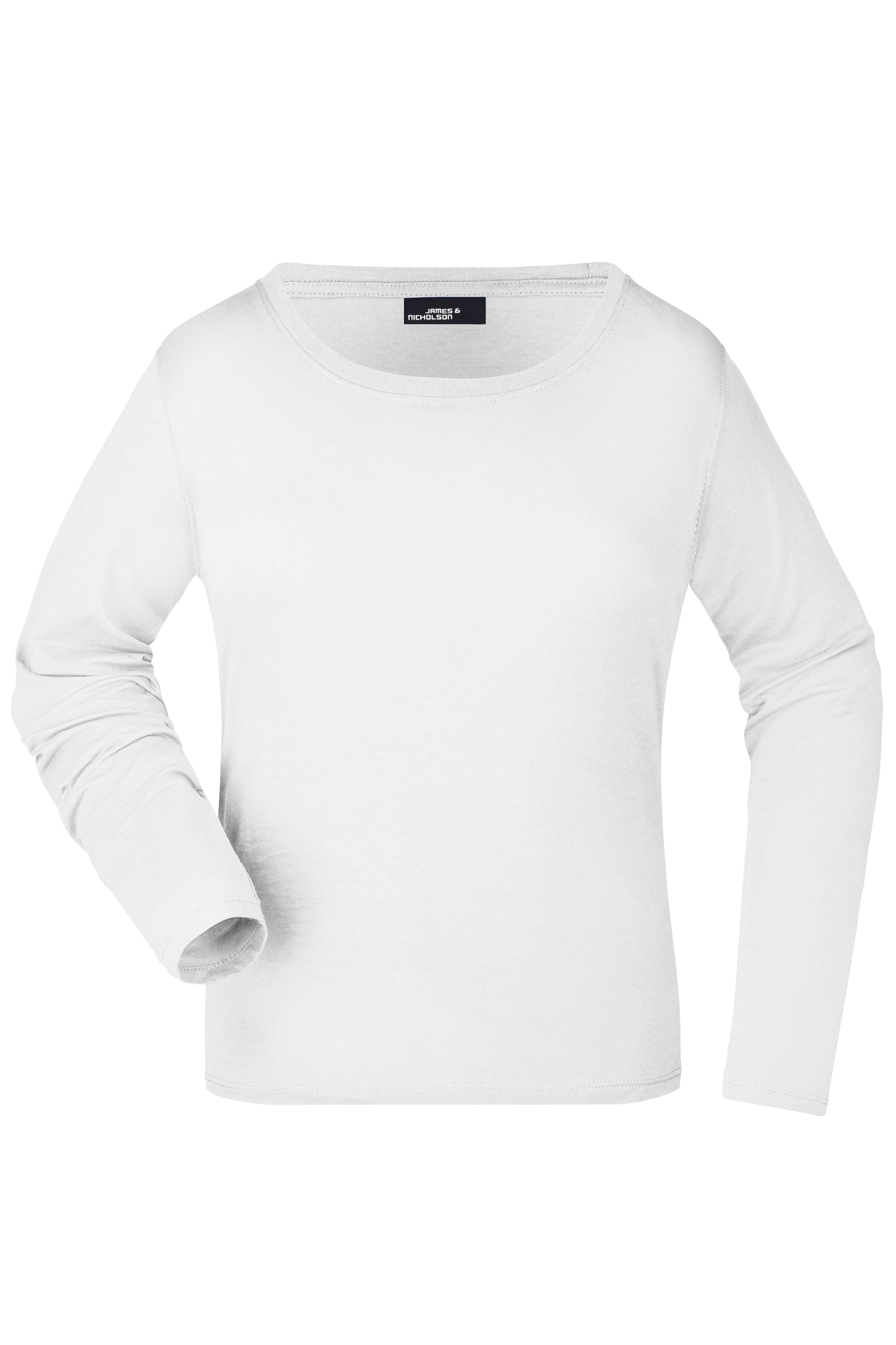 JN903 - Ladies' Shirt Long-Sleeved Medium in white Größe S von Daiber