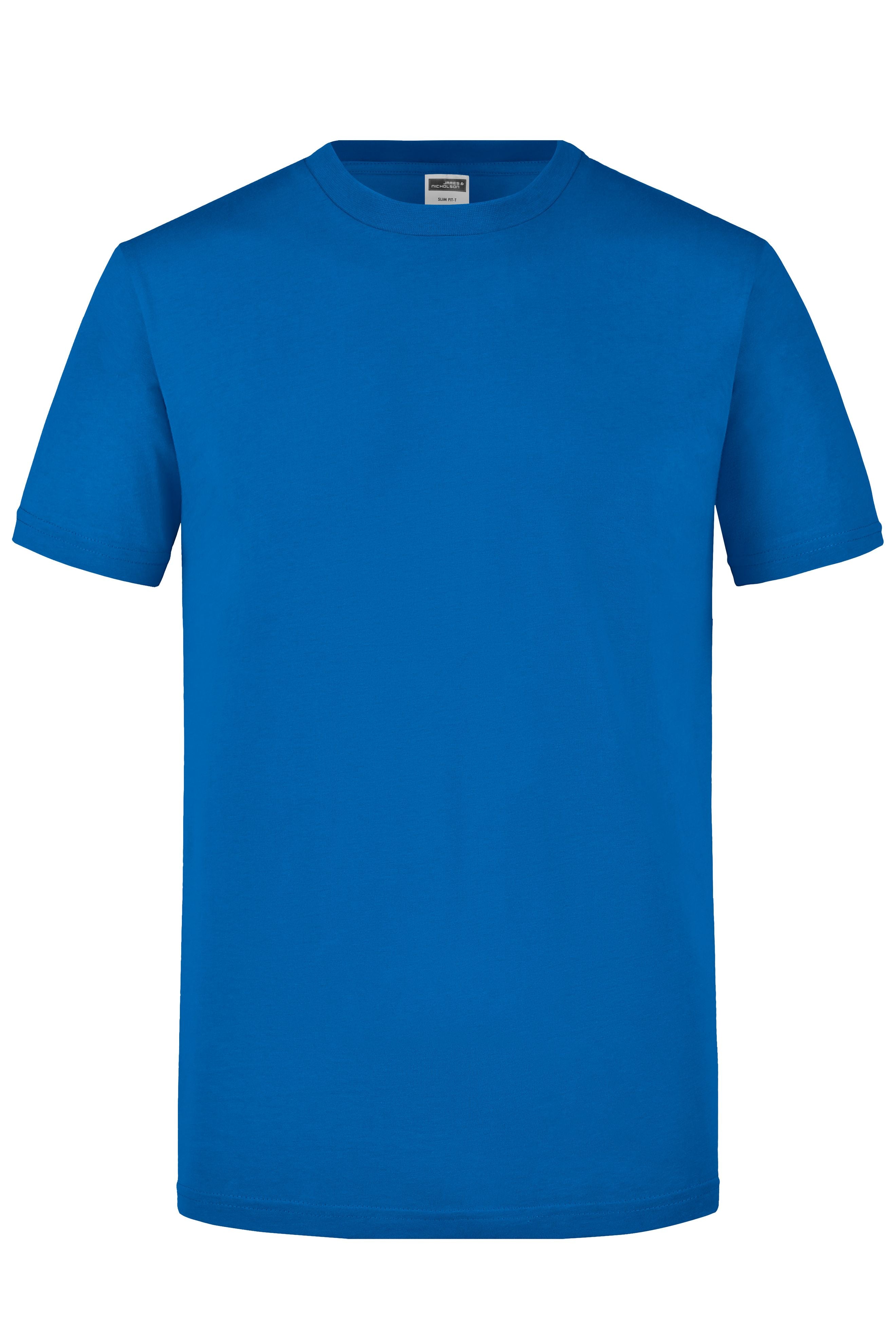 JN911 - Men's Slim Fit-T in cobalt Größe S von Daiber