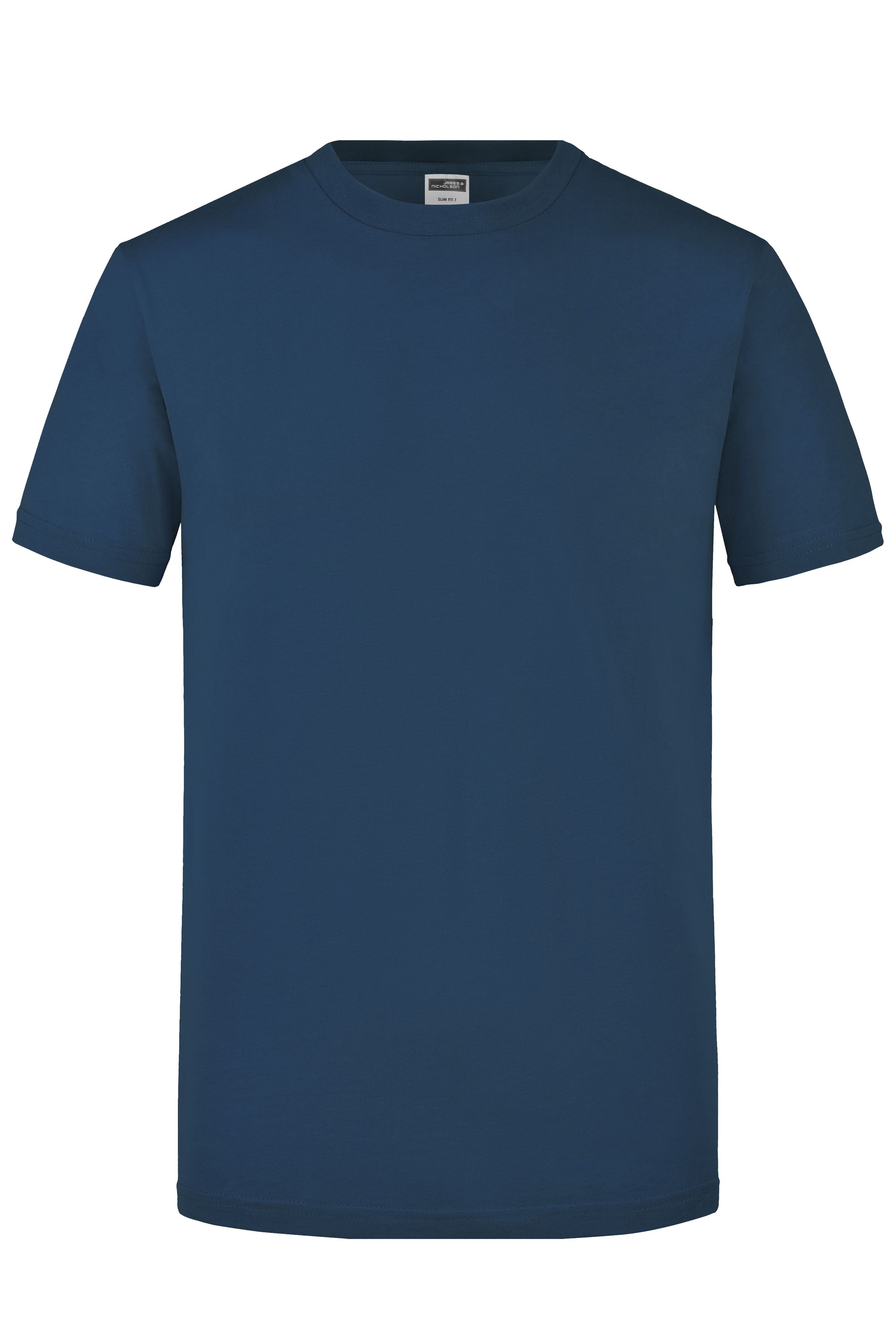 JN911 - Men's Slim Fit-T in navy Größe S von Daiber