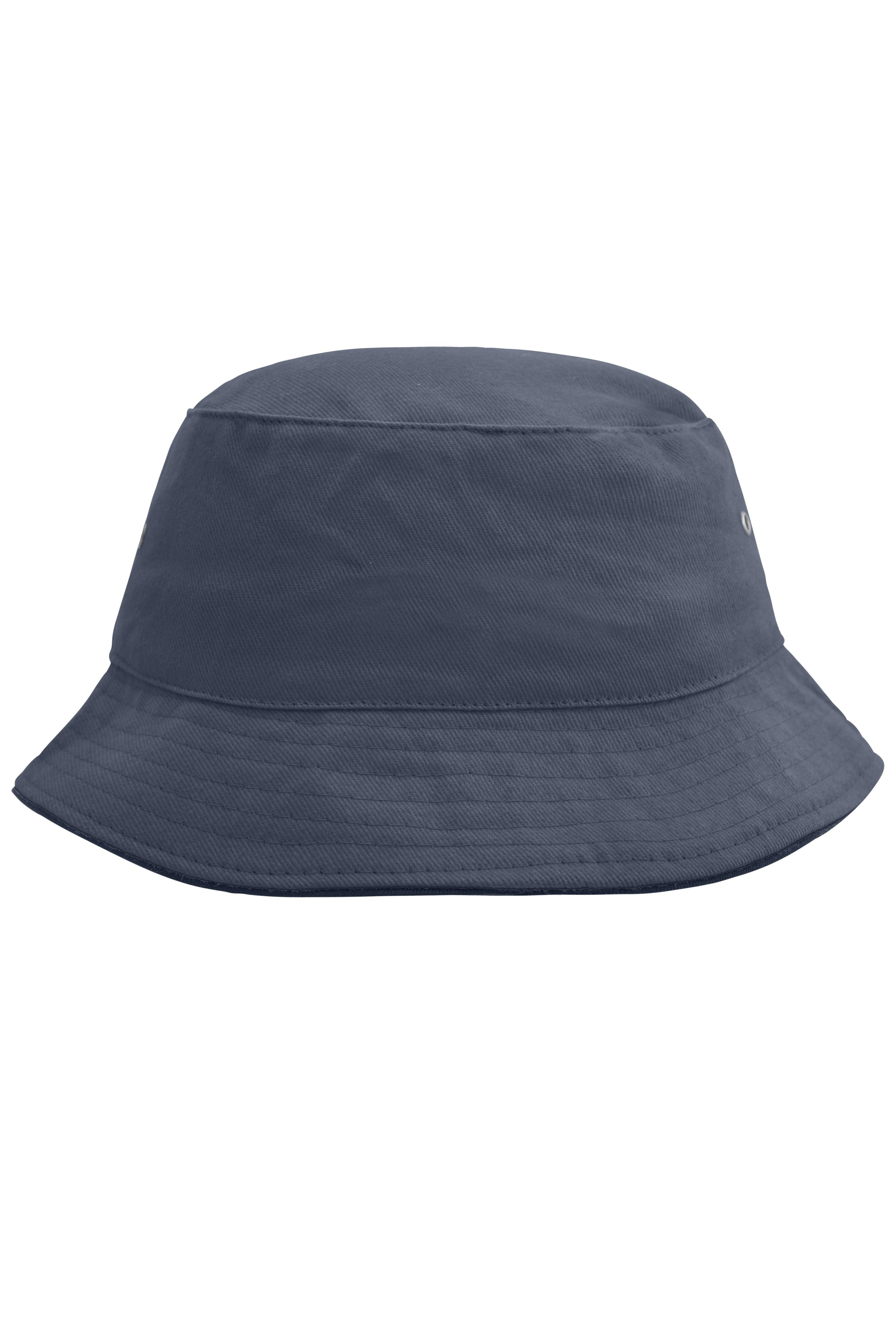 MB012 - Fisherman Piping Hat in navy/navy Größe S/M von Daiber