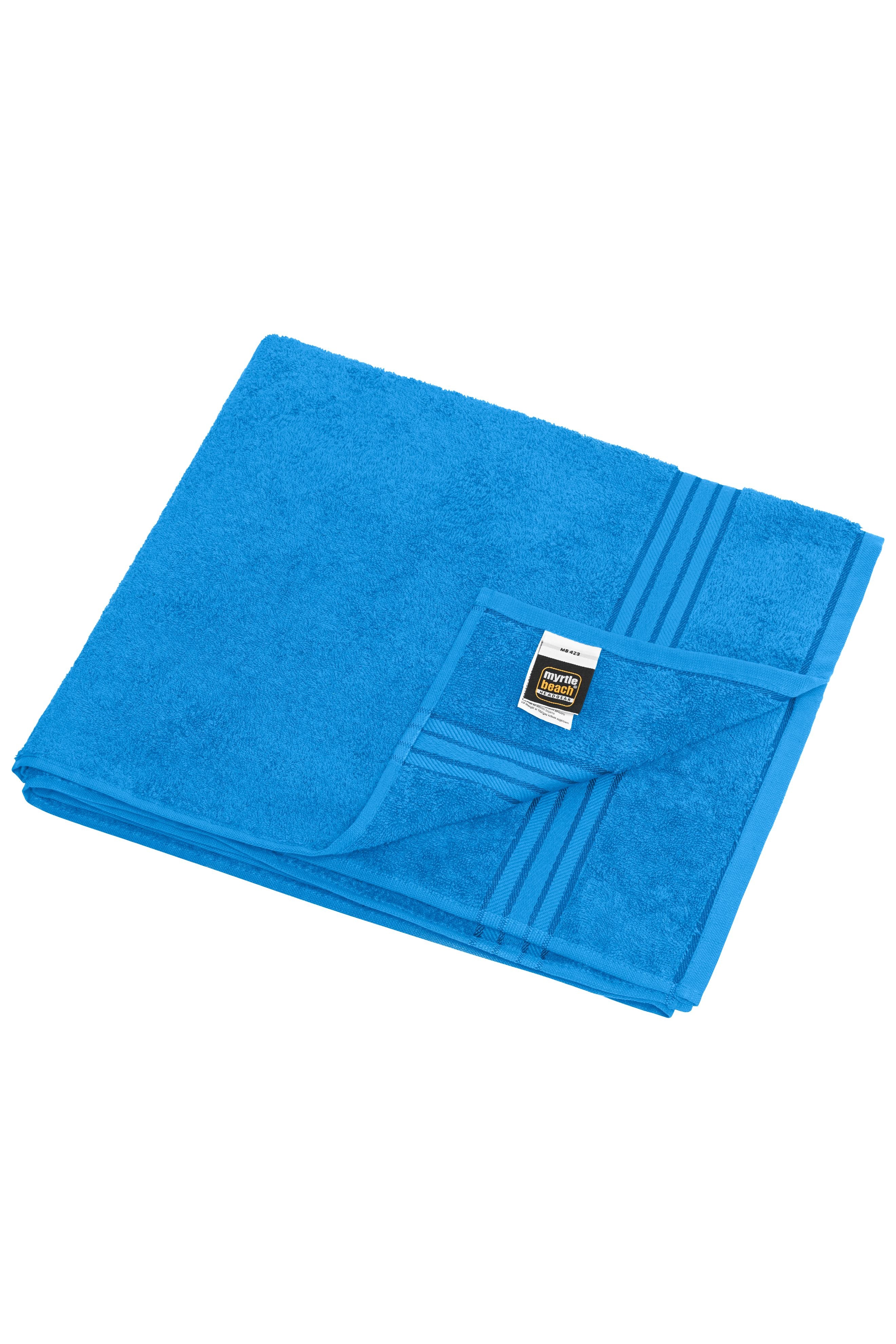 MB423 - Sauna Sheet in cobalt Größe one size von Daiber