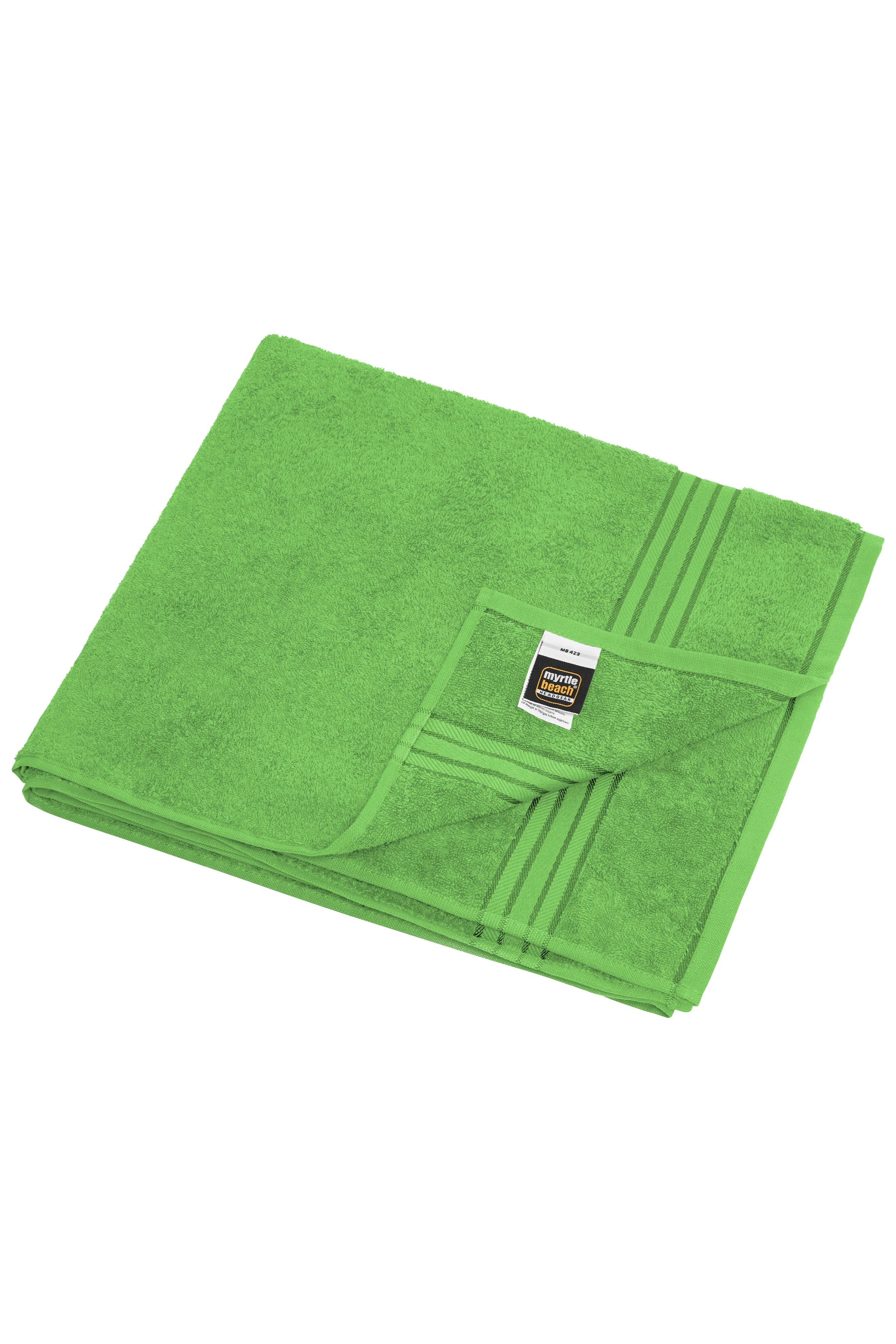 MB423 - Sauna Sheet in lime-green Größe one size von Daiber