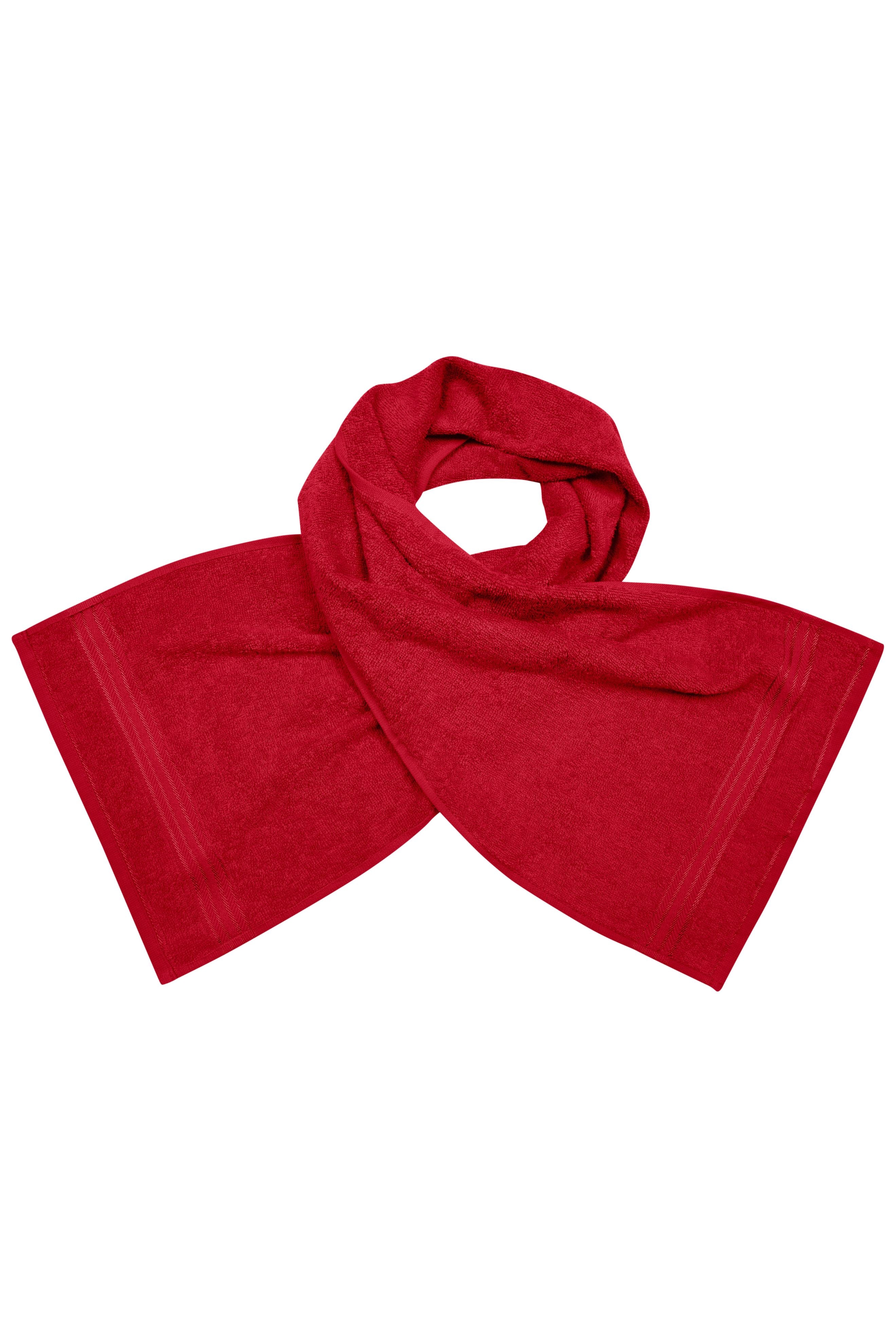 MB431 - Sport Towel in red Größe one size von Daiber