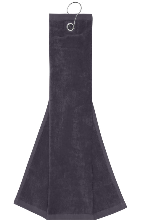 MB432 - Golf Towel in anthracite Größe one size von Daiber