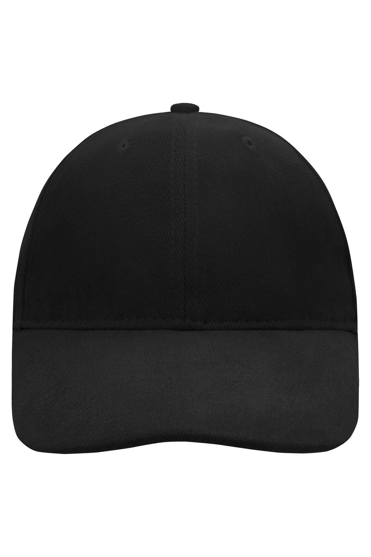 MB6126 - 6 Panel Softlining Raver Cap in black Größe one size von Daiber