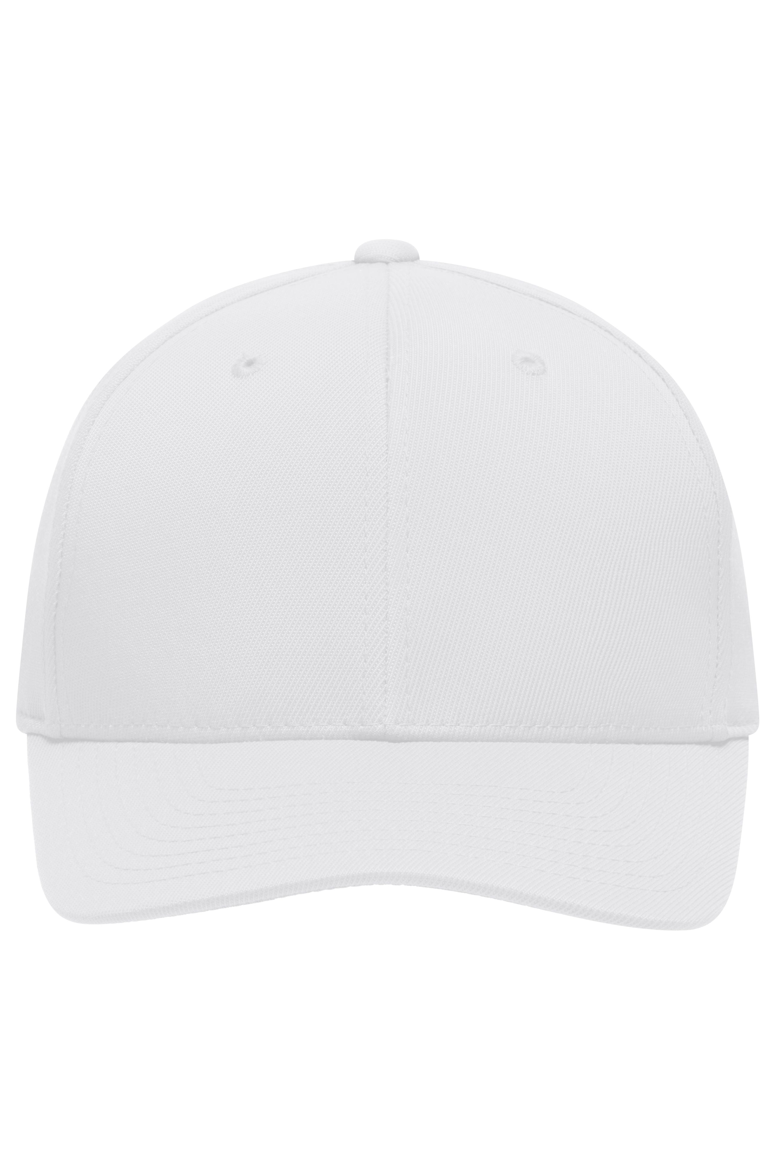 MB6183 - High Performance Flexfit® Cap in white Größe S/M von Daiber