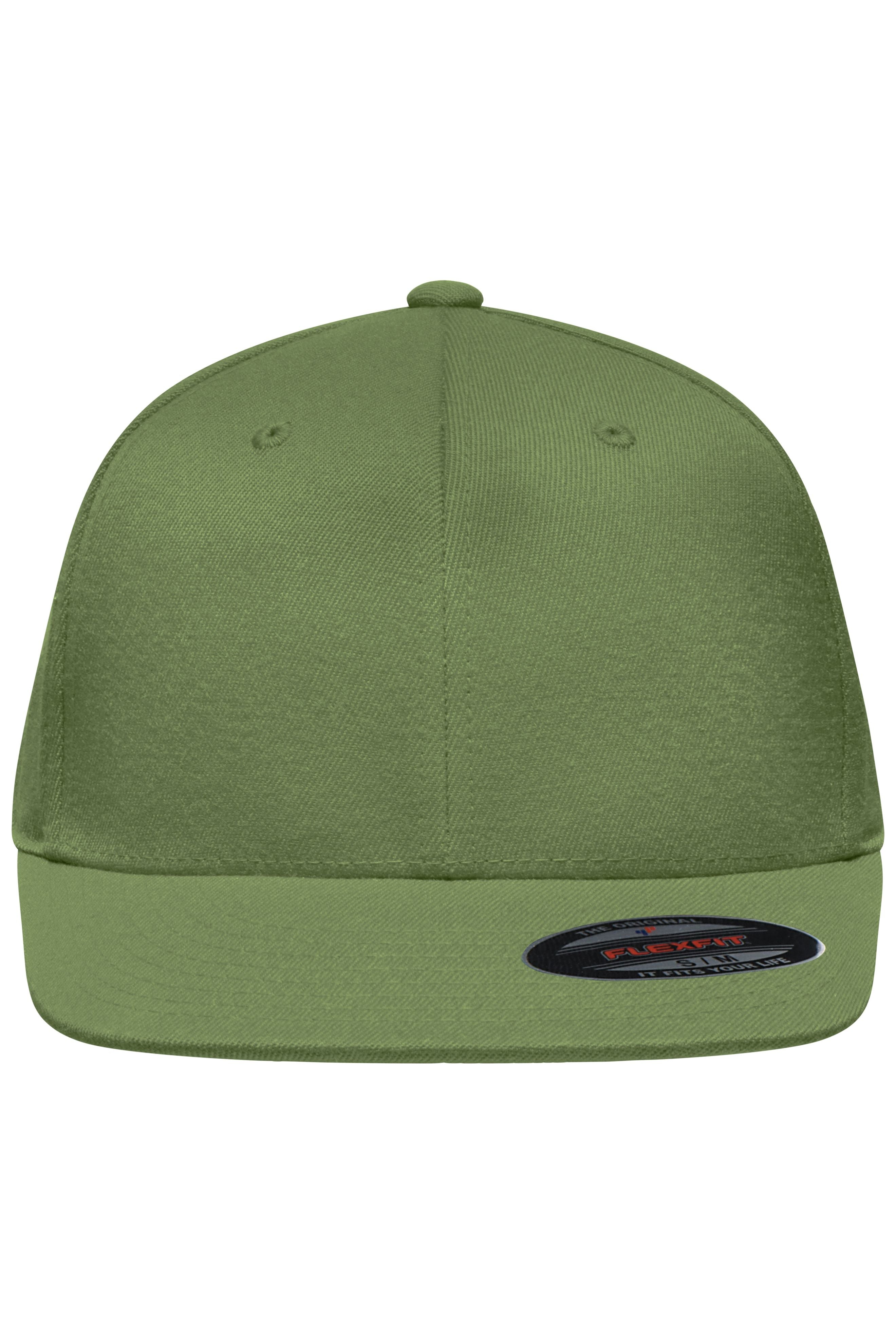 MB6184 - Flexfit® Flat Peak Cap in olive Größe S/M von Daiber