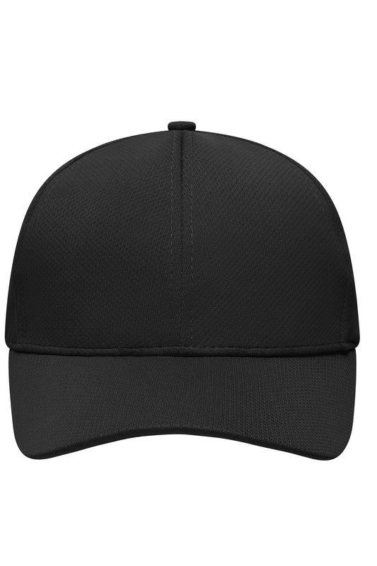 MB6214 - 6 Panel Sport Mesh Cap in black Größe one size von Daiber