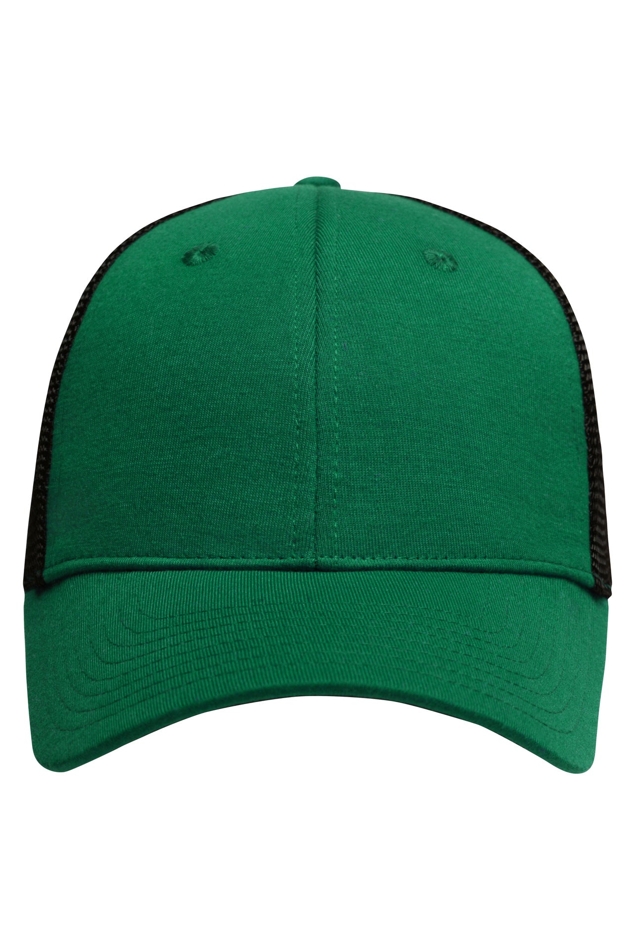 MB6215 - 6 Panel Elastic Fit Mesh Cap in green/black Größe S/M von Daiber