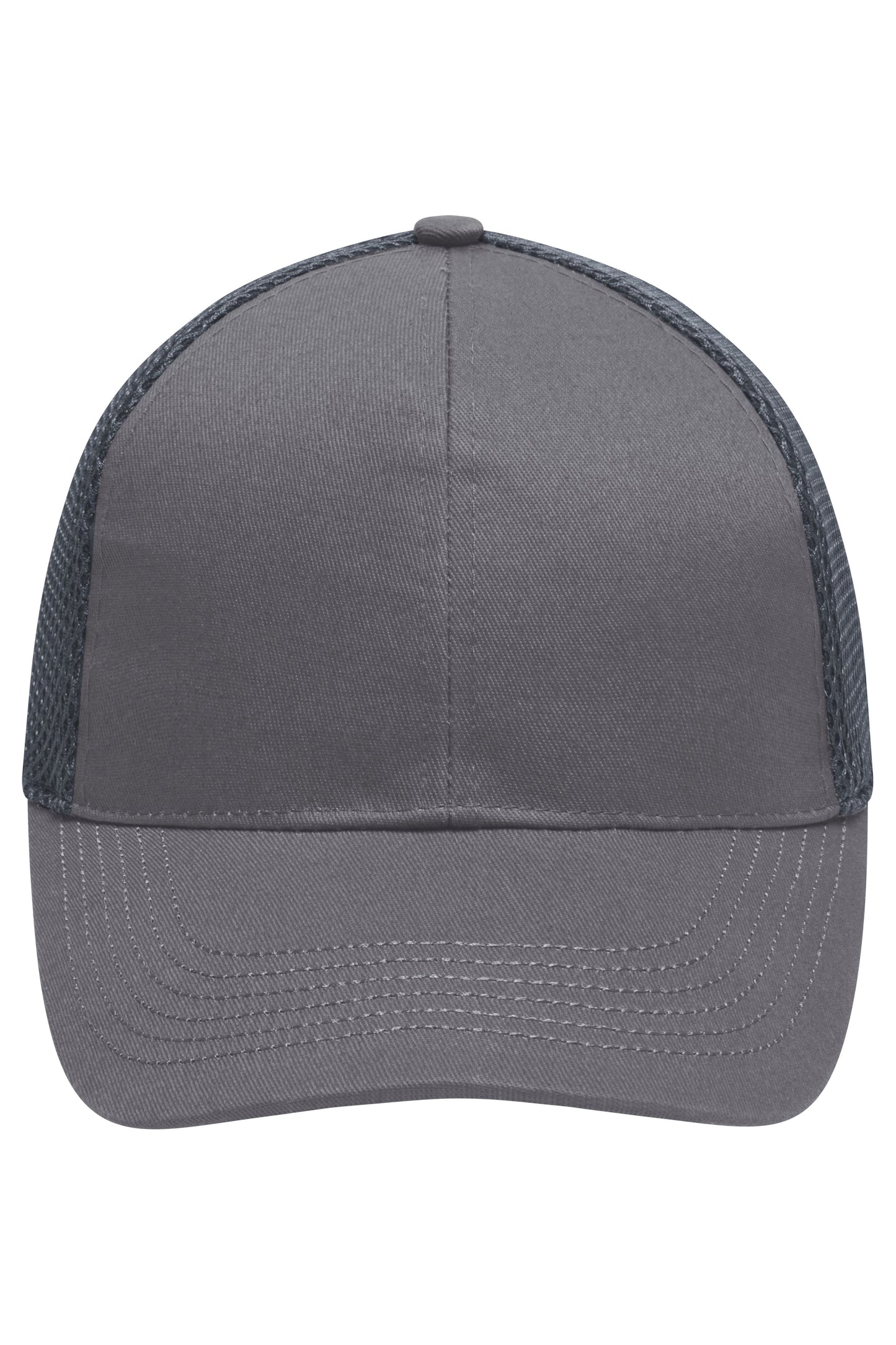 MB6216 - 6 Panel Air Mesh Cap in dark-grey Größe one size von Daiber