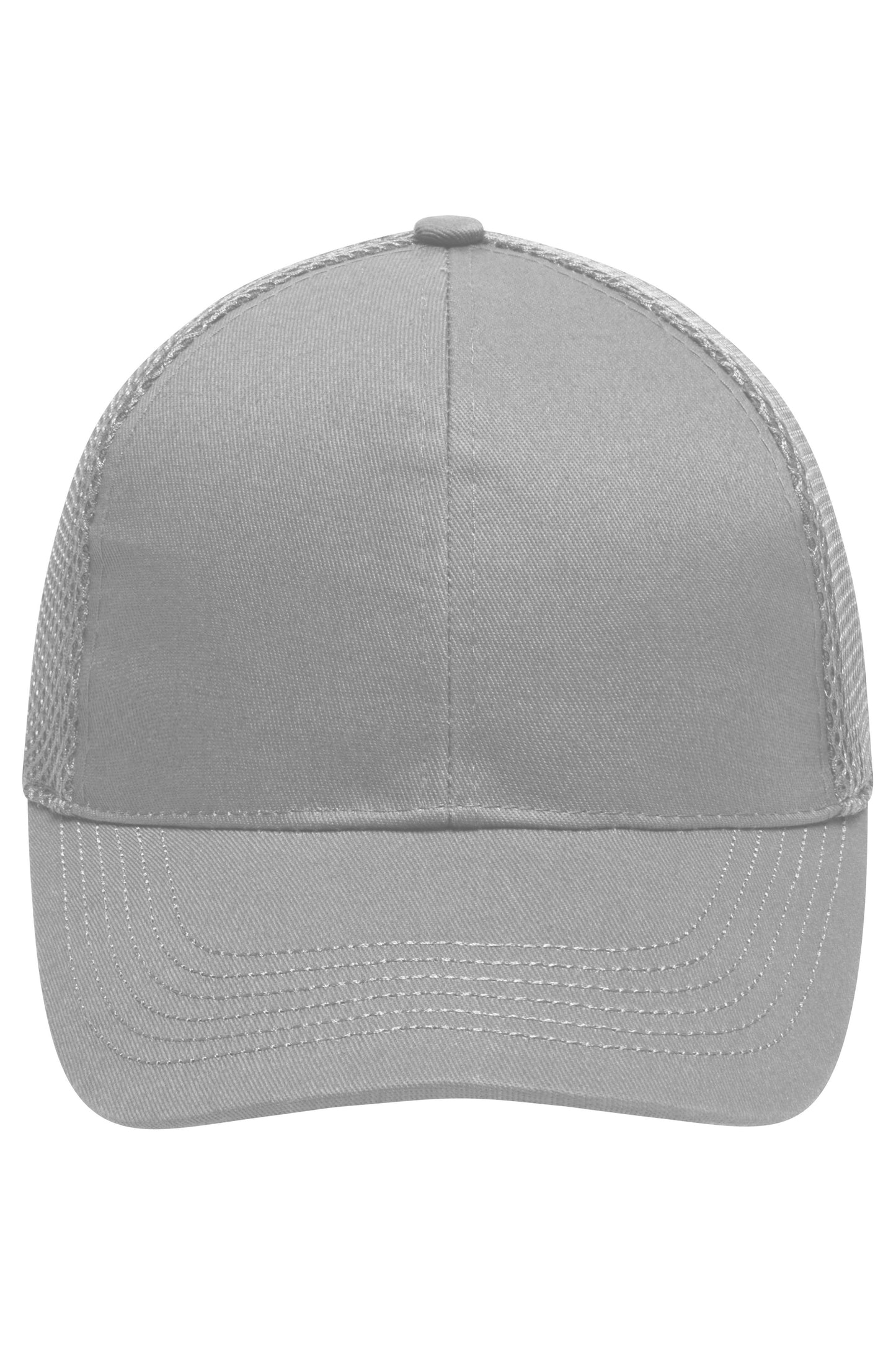 MB6216 - 6 Panel Air Mesh Cap in light-grey Größe one size von Daiber