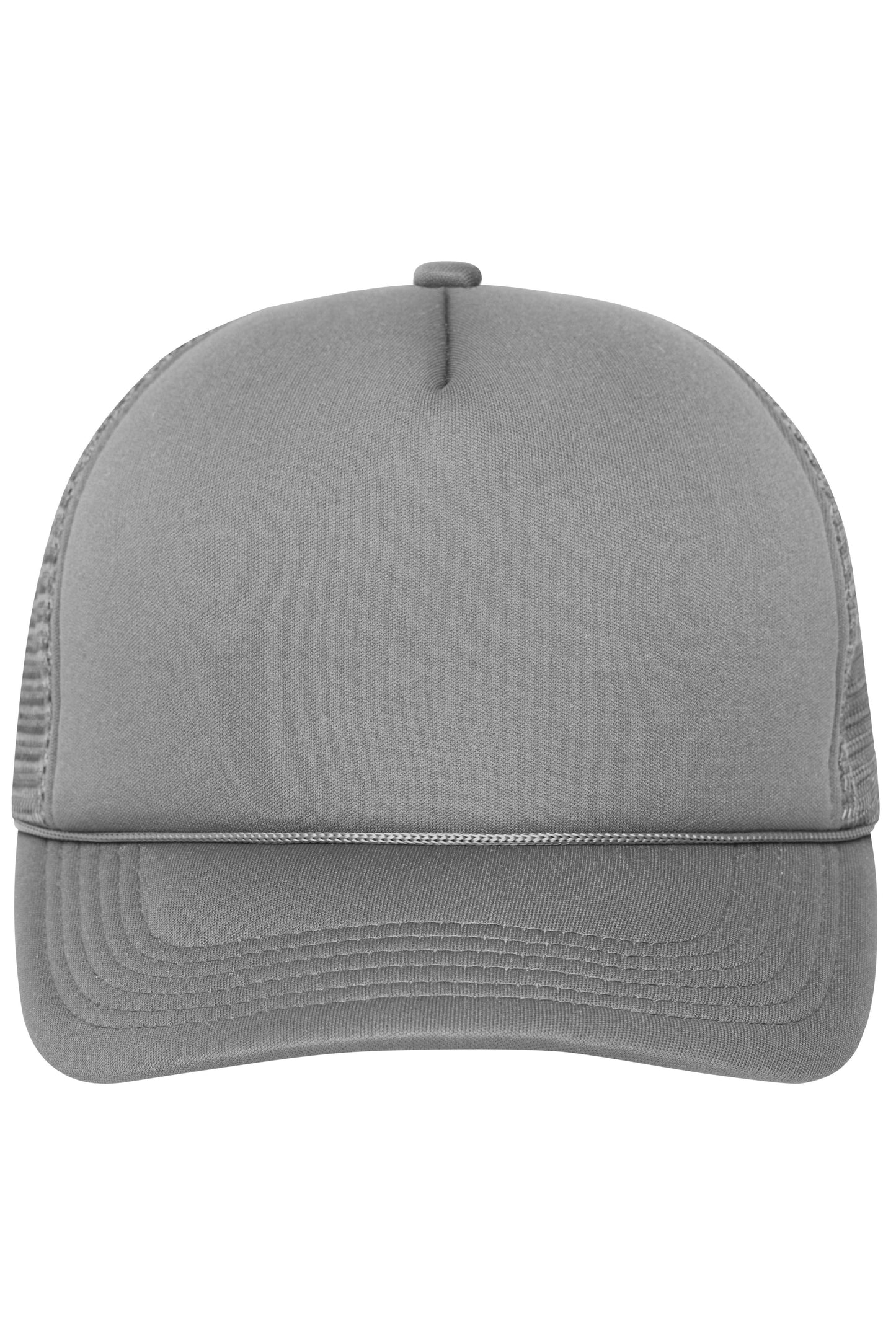 MB6550 - 5 Panel Retro Mesh Cap in dark-grey/dark-grey Größe one size von Daiber