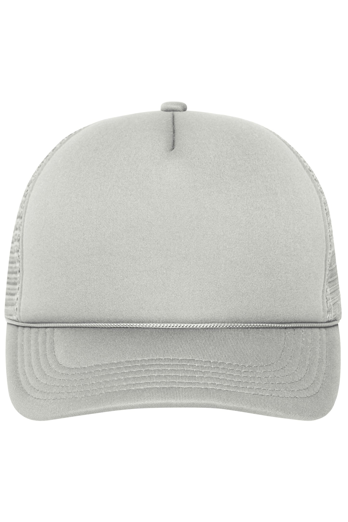 MB6550 - 5 Panel Retro Mesh Cap in light-grey/light-grey Größe one size von Daiber