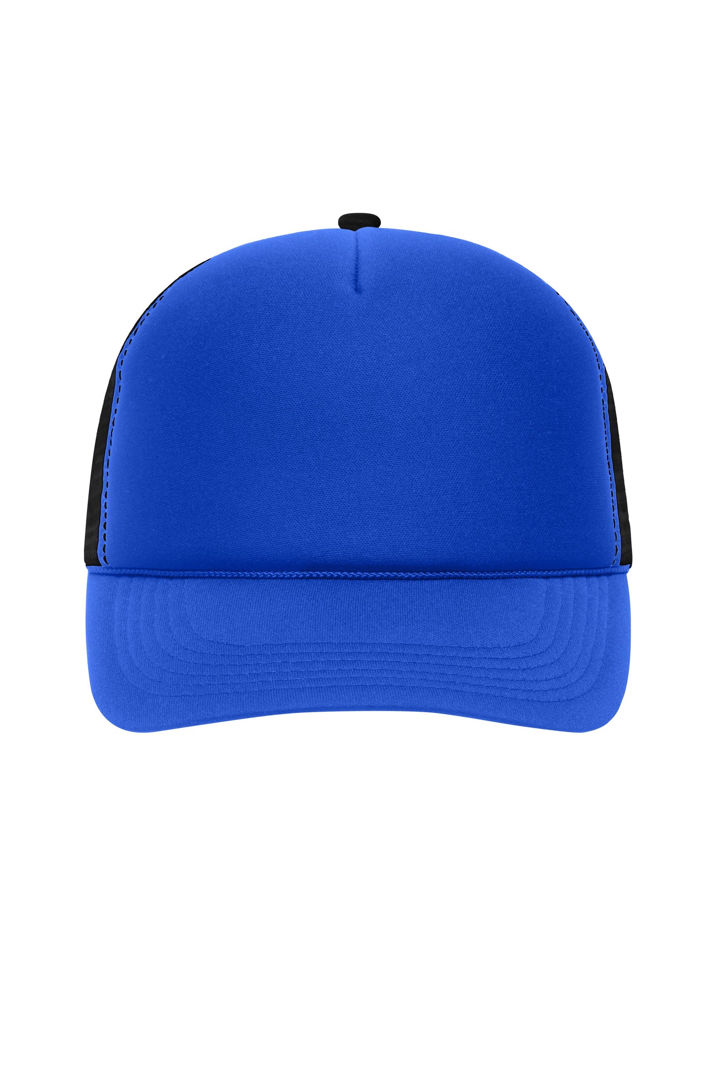 MB6550 - 5 Panel Retro Mesh Cap in royal/black Größe one size von Daiber
