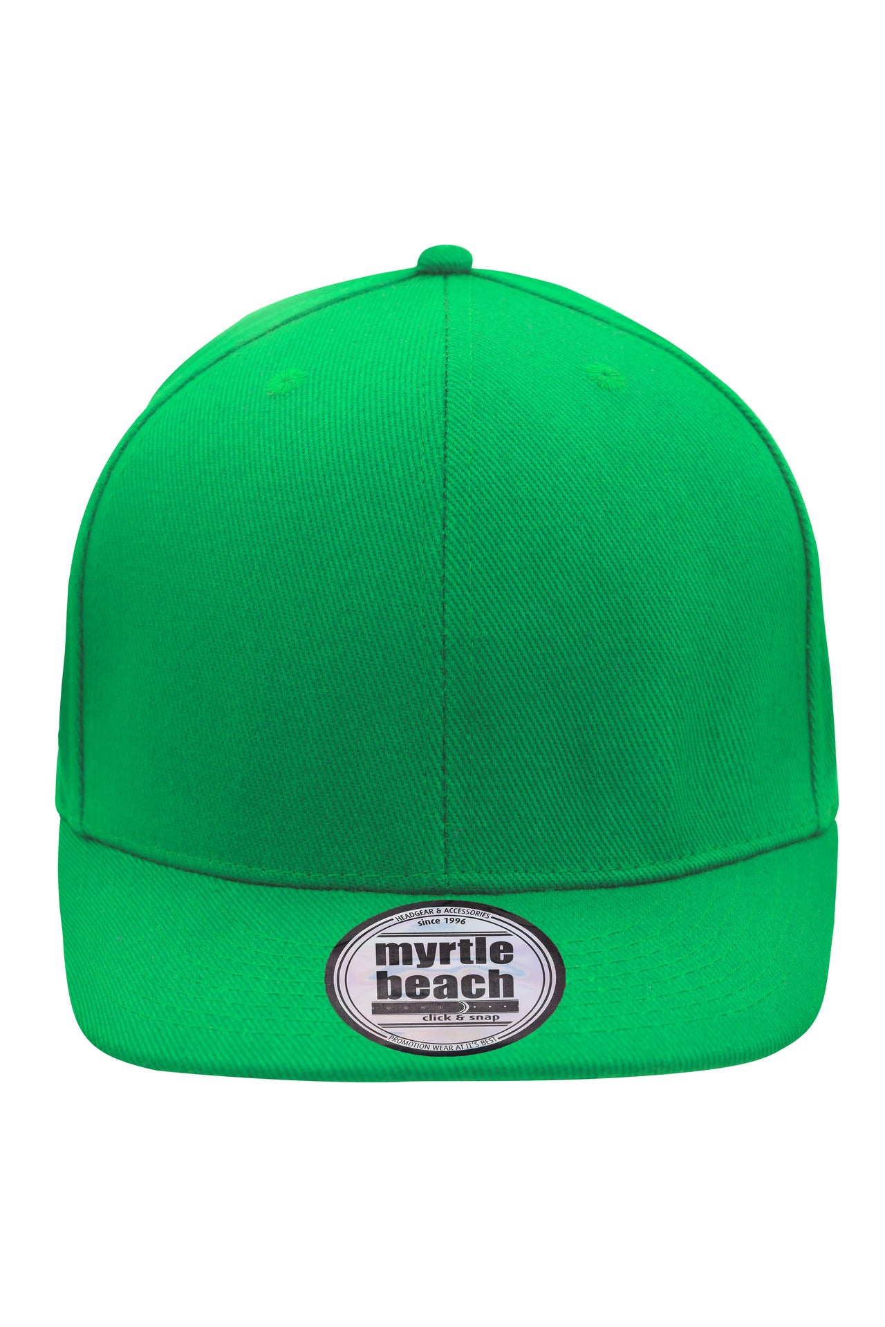 MB6634 - 6 Panel Pro Cap Style in green/green Größe one size von Daiber