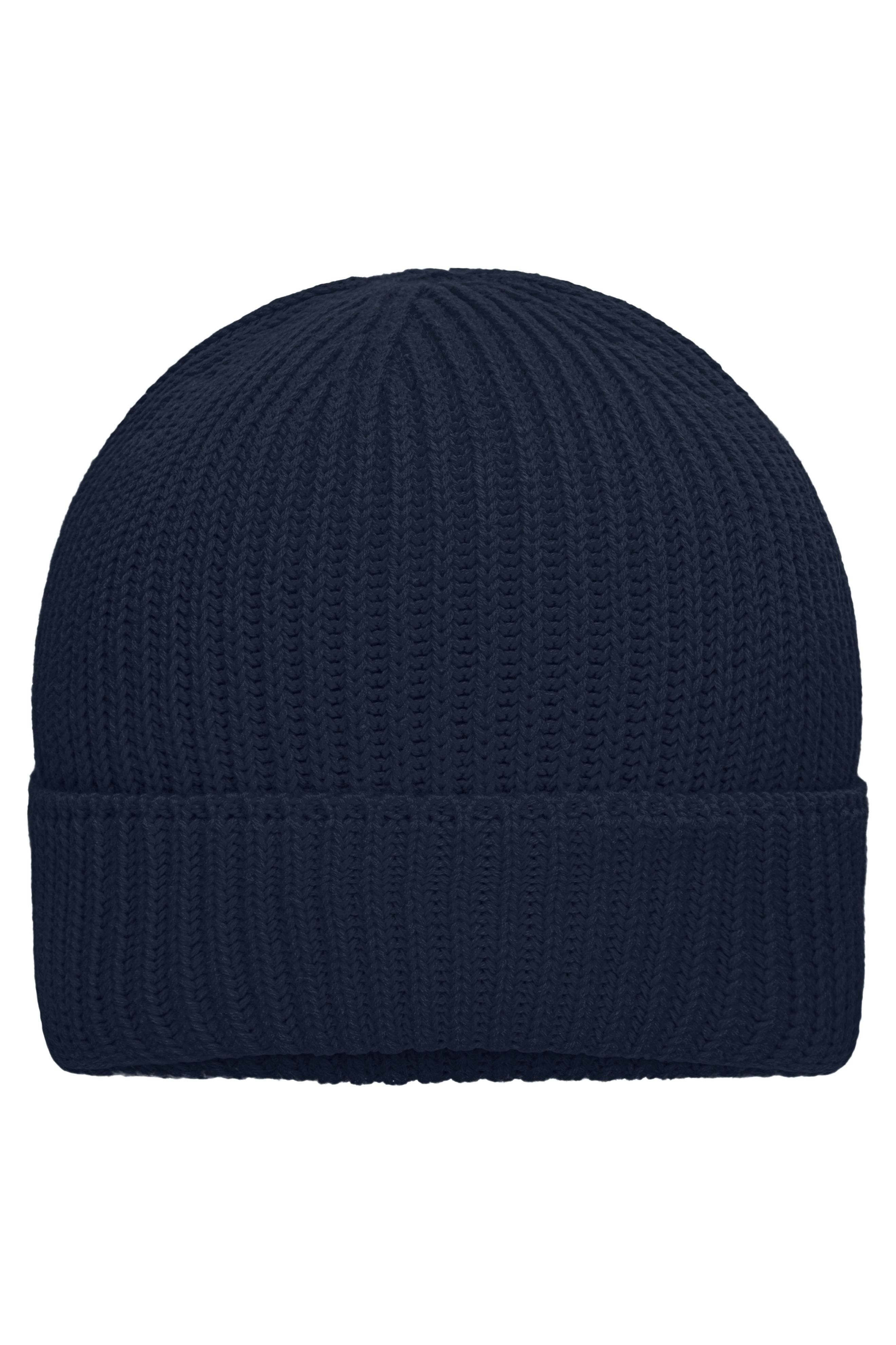 MB7409 - Bio Cotton Winter Beanie in navy Größe one size von Daiber
