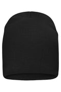 MB7410 - Bio Cotton Casual Beanie in black Größe one size von Daiber